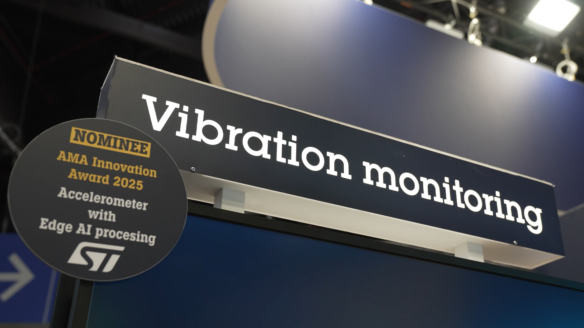 Vibrations Monitoring nominiert fuer AMA Innovation Award 2025