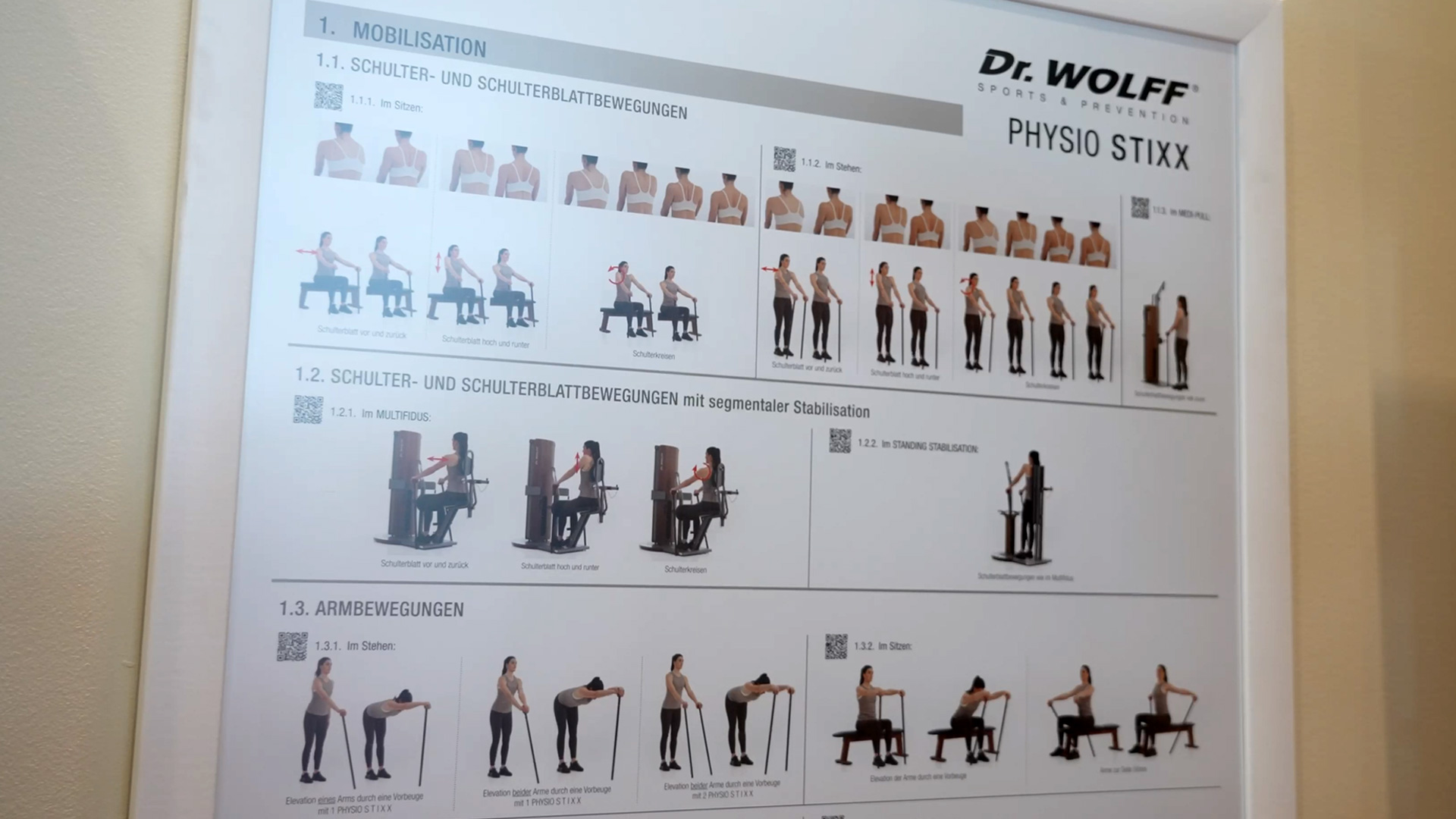Physio Stixx erweitern das Trainingsspektrum Dr Wolff