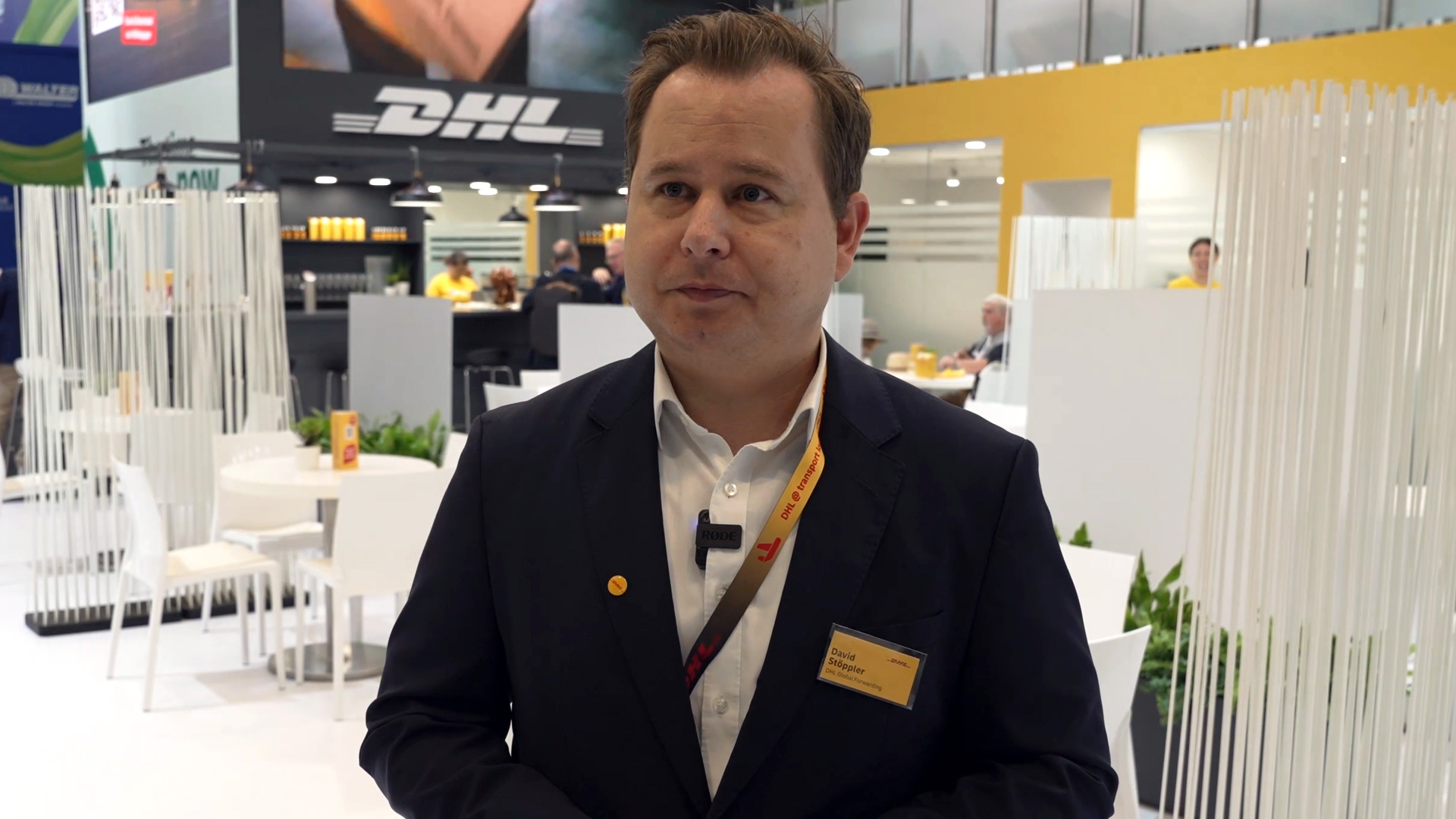 Interview DHL Logistik weltweit David Stoeppler DHL Group