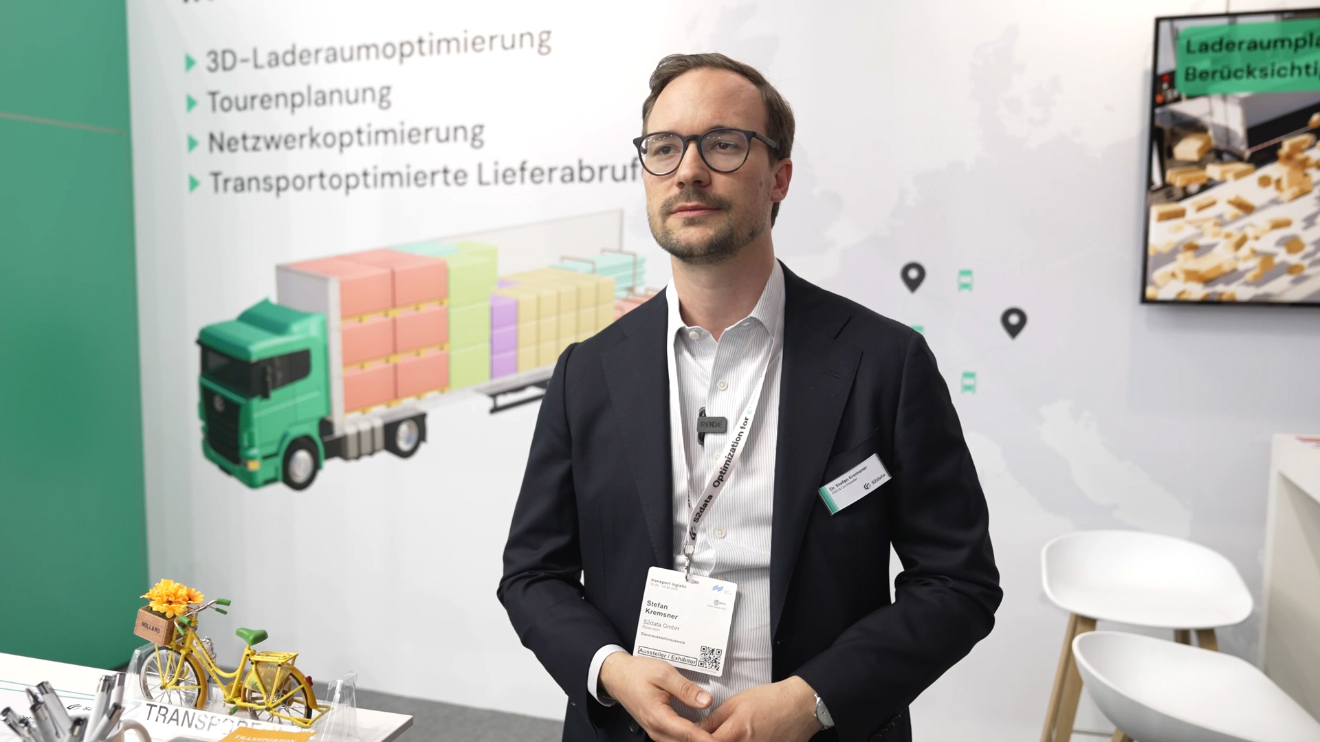 Interview Gesamtheitliche Transportoptimierung Dr Stefan Kremsner S2data