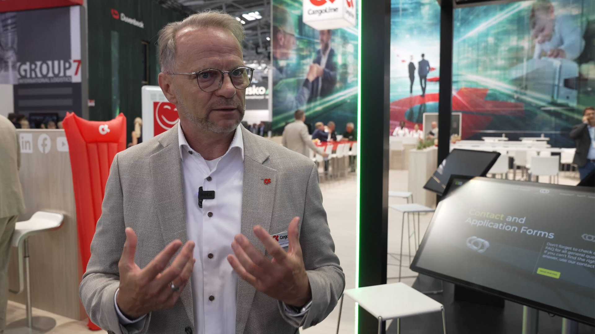 Interview Mittelstaendisches Logistiknetzwerk Burkhard Frese CargoLine