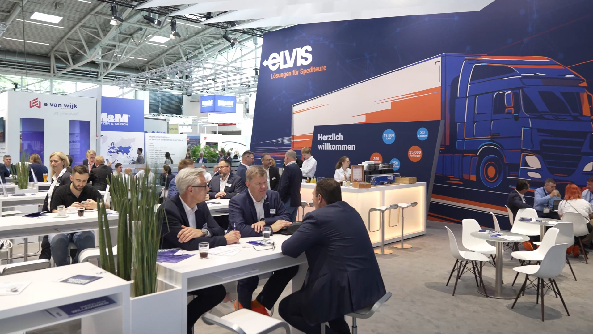 Logistik Netzwerk mittelstaendischer Speditionen elvis