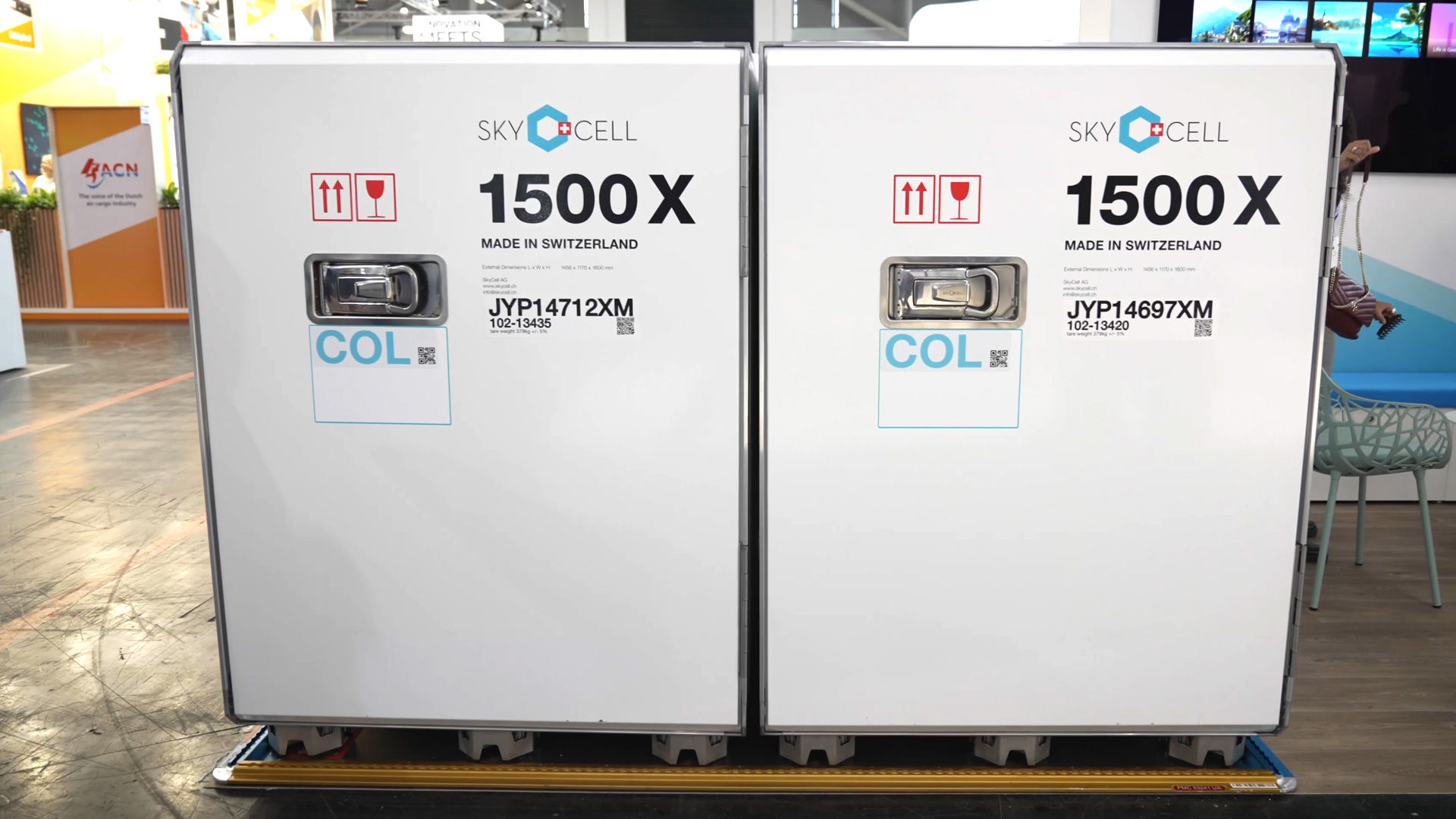 SkyCell Container fuer Pharmalogistik mit KI und Echtzeitdaten