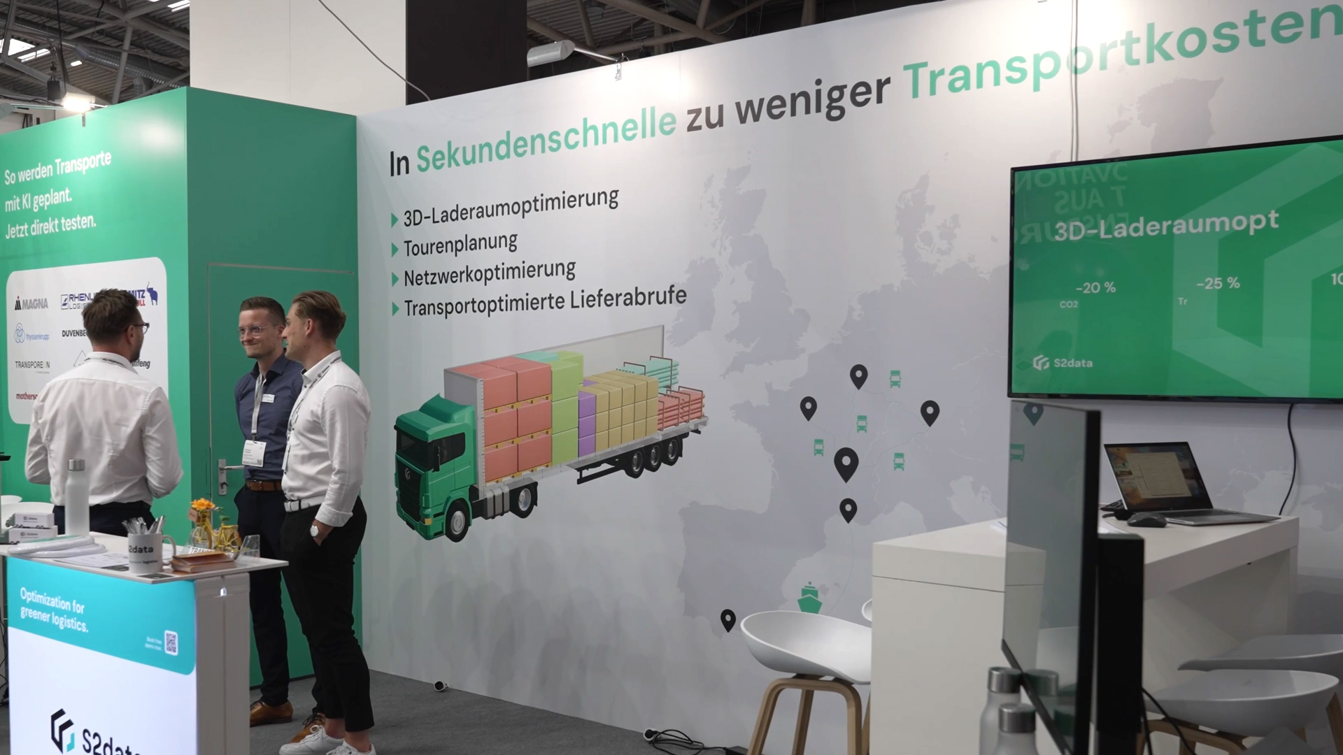 Transportkosten schnell senken mit effizienter Transportplanung S2data transport logistic 2025