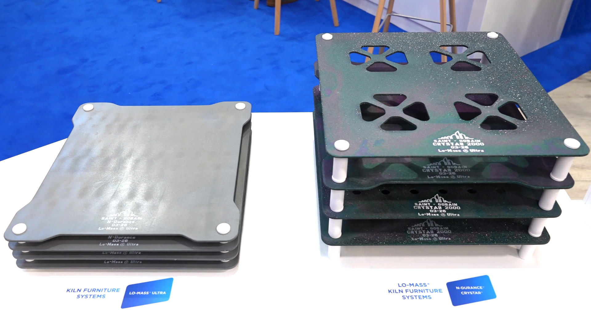 Brennhilfsmittelplatten aus SiC von Saint Gobain reduzieren Energie und Emissionen