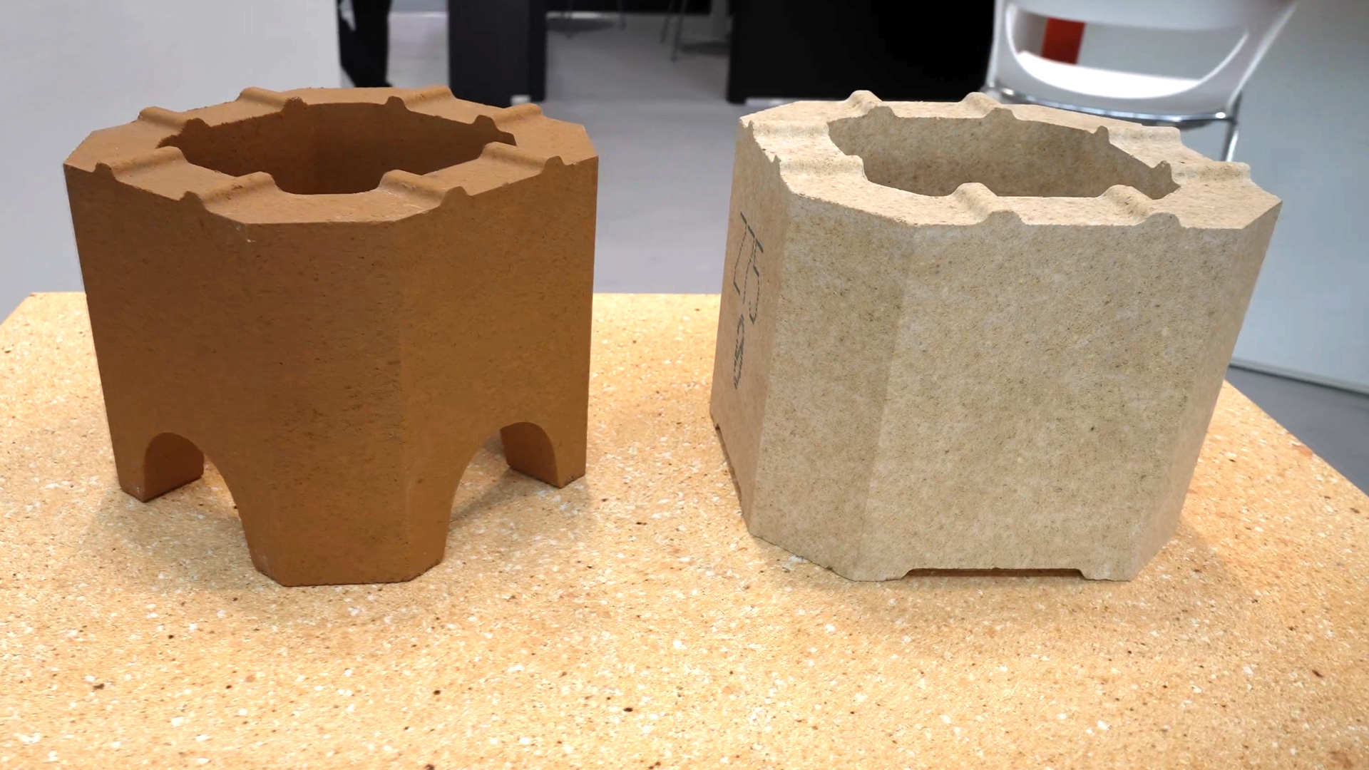 Checker Bricks fuer Regeneratoren in der Glasproduktion