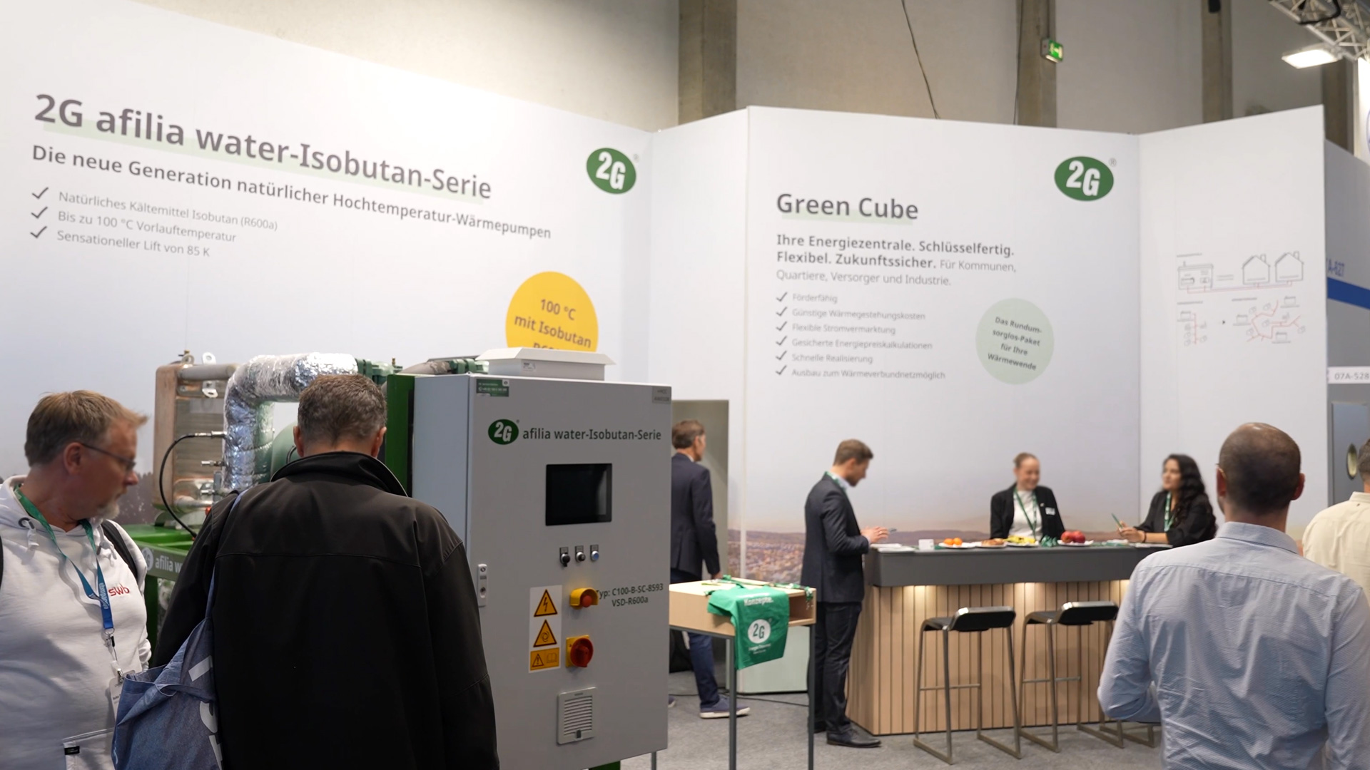 2G natürliche Kältemittel und Dekarbonisierung der Industrie auf der Chillventa