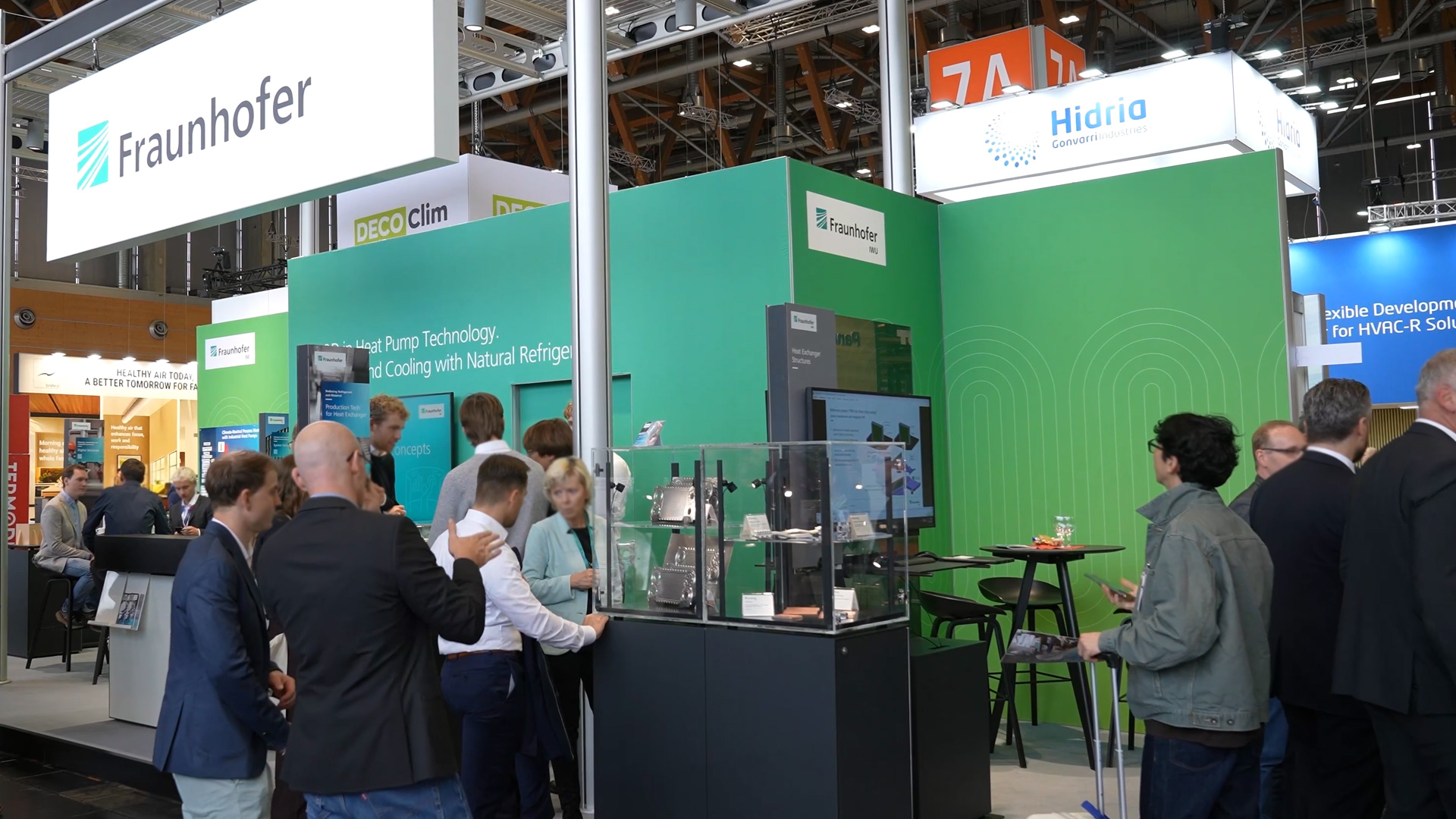 Fraunhofer ISE Innovationen auf der Messe Chillventa
