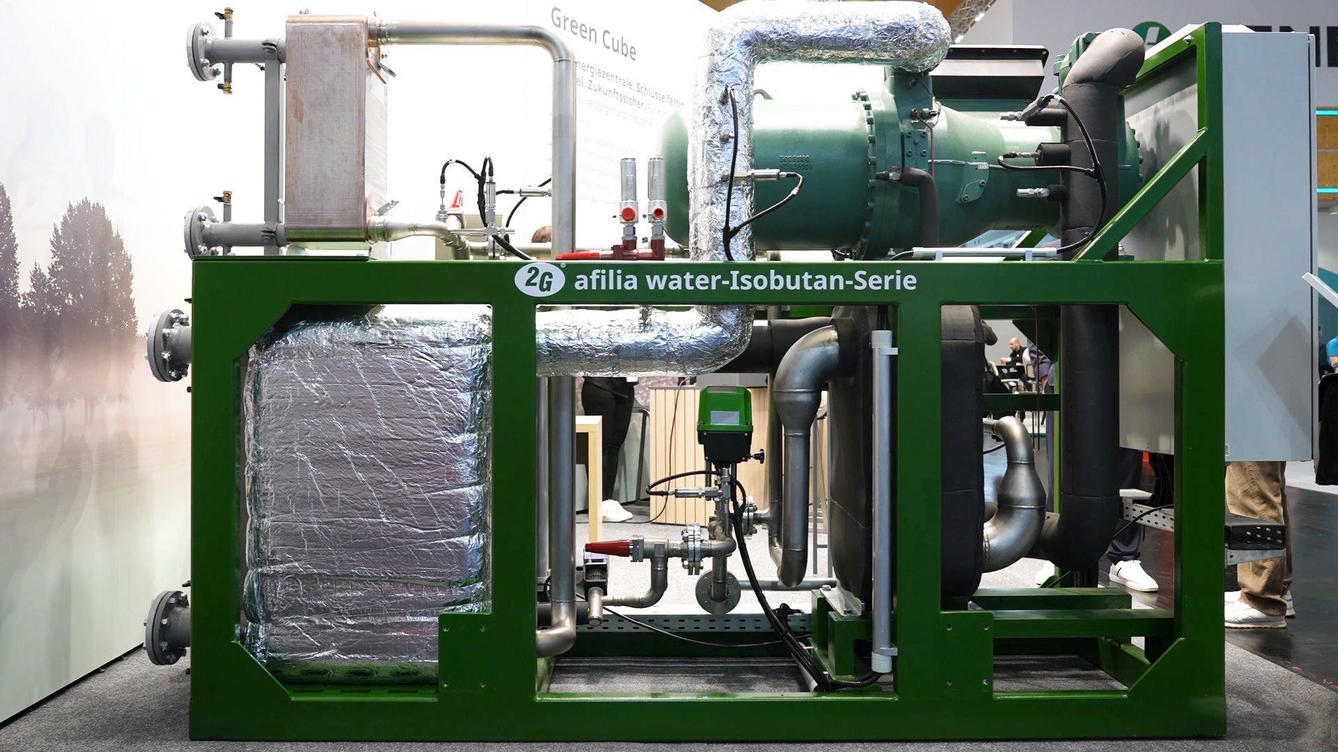 Industriewärmepumpe die 100 Grad mit Prozesswärme erzeugt