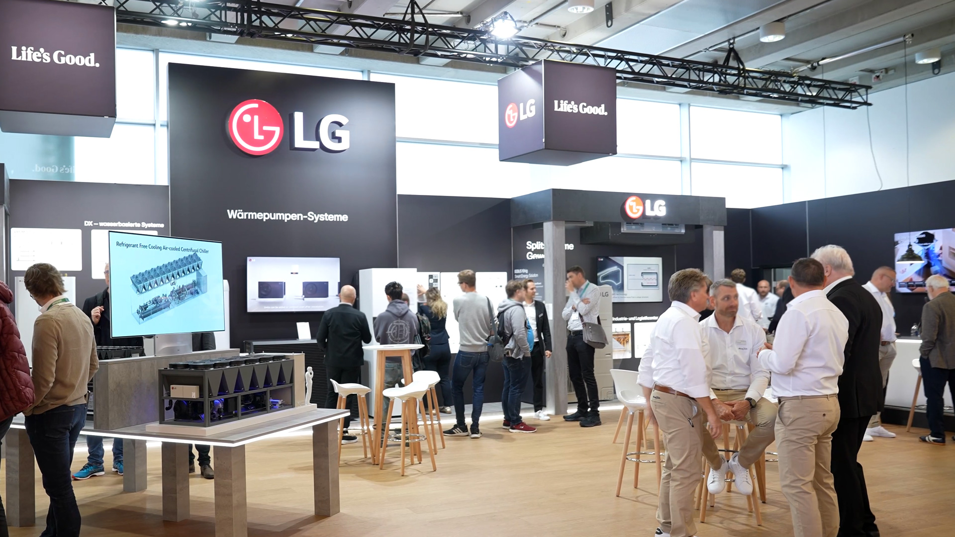 LG Intelligente Klimasteuerung auf der Chillventa in Nürnberg