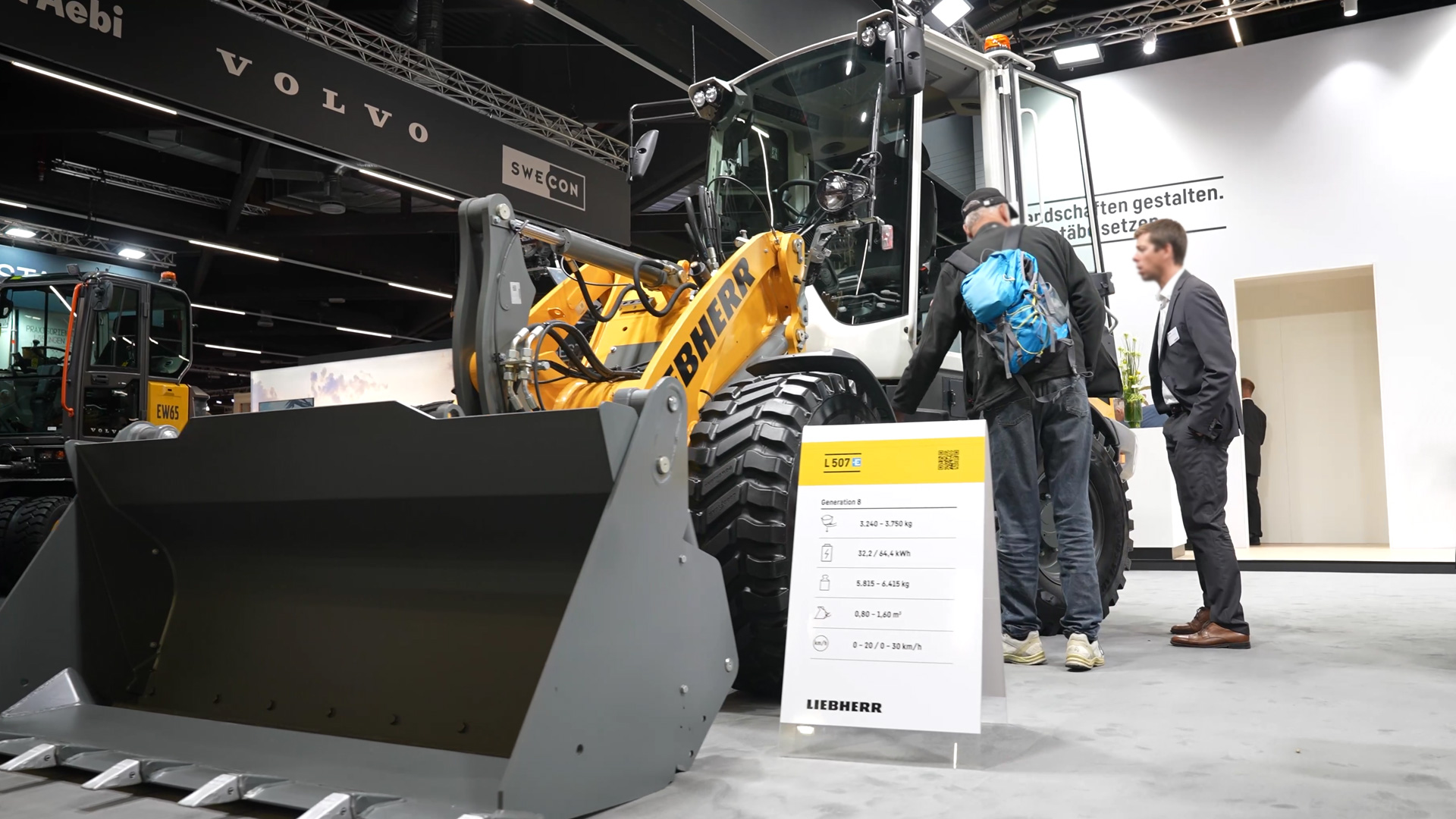 Elektro Radlader von Liebherr bringt mehr Kraft ohne Dieselmotor