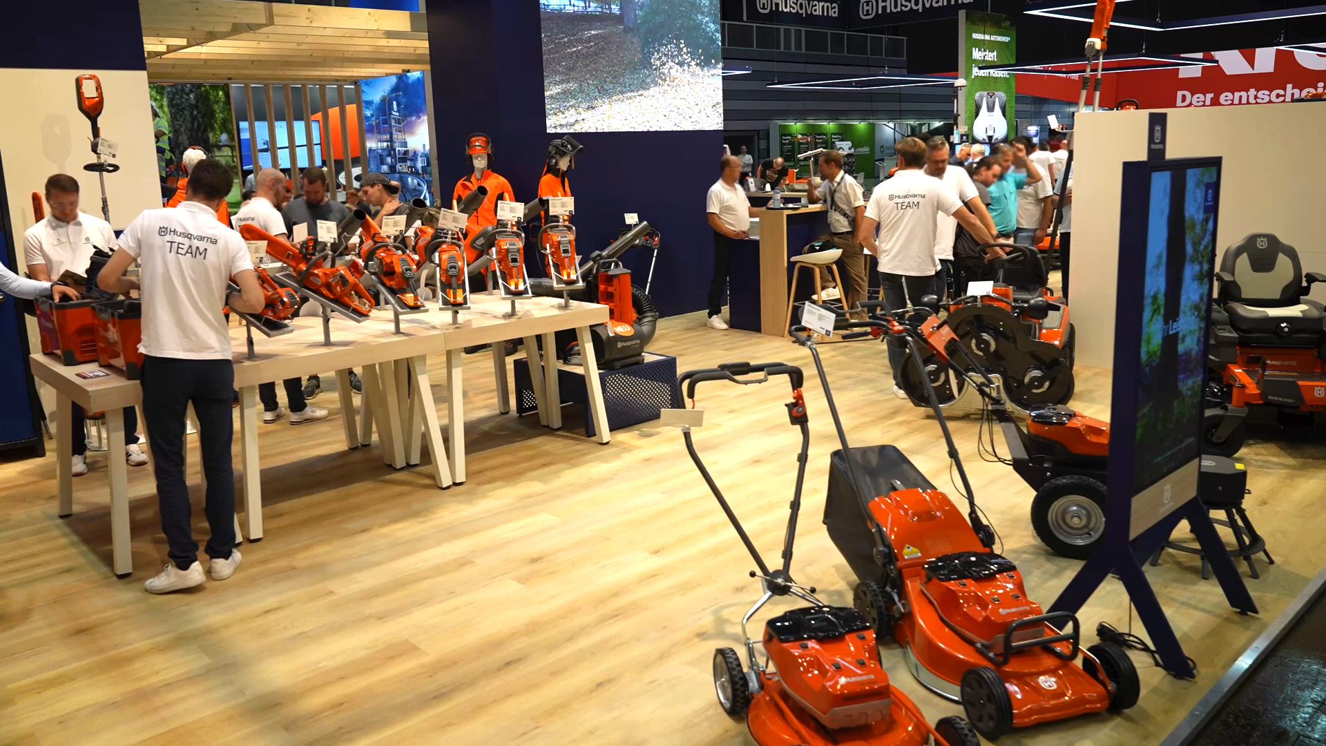 Husqvarna zeigt Neuheiten für die Gartenpflege auf der GaLaBau Nürnberg
