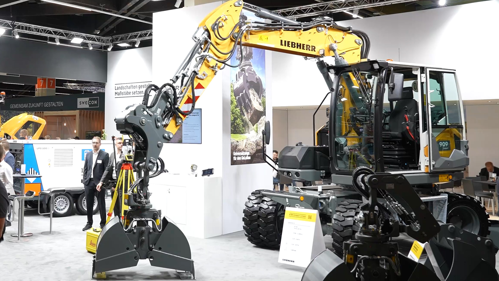 Liebherr Baumaschinen für Garten- und Landschaftsbau