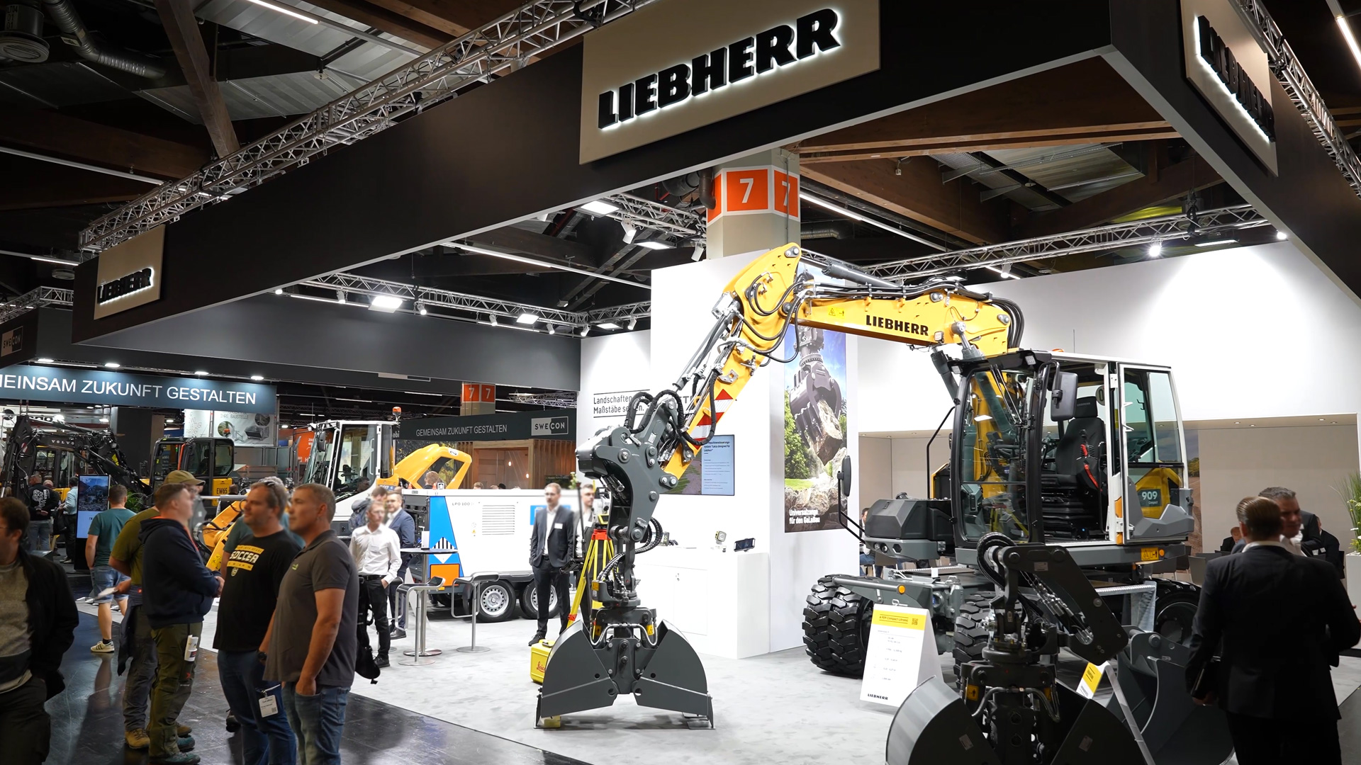 Liebherr Messeneuheiten Galabau Nürnberg