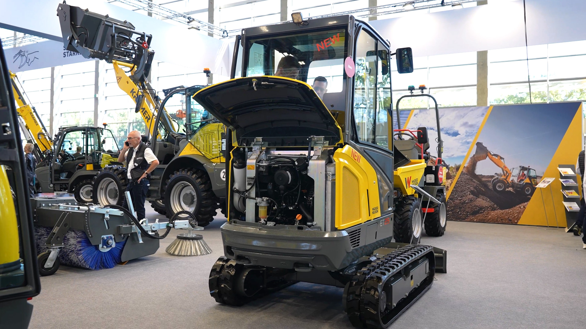 Minibagger wird zum vielseitigen Gerät für enge Baustellen
