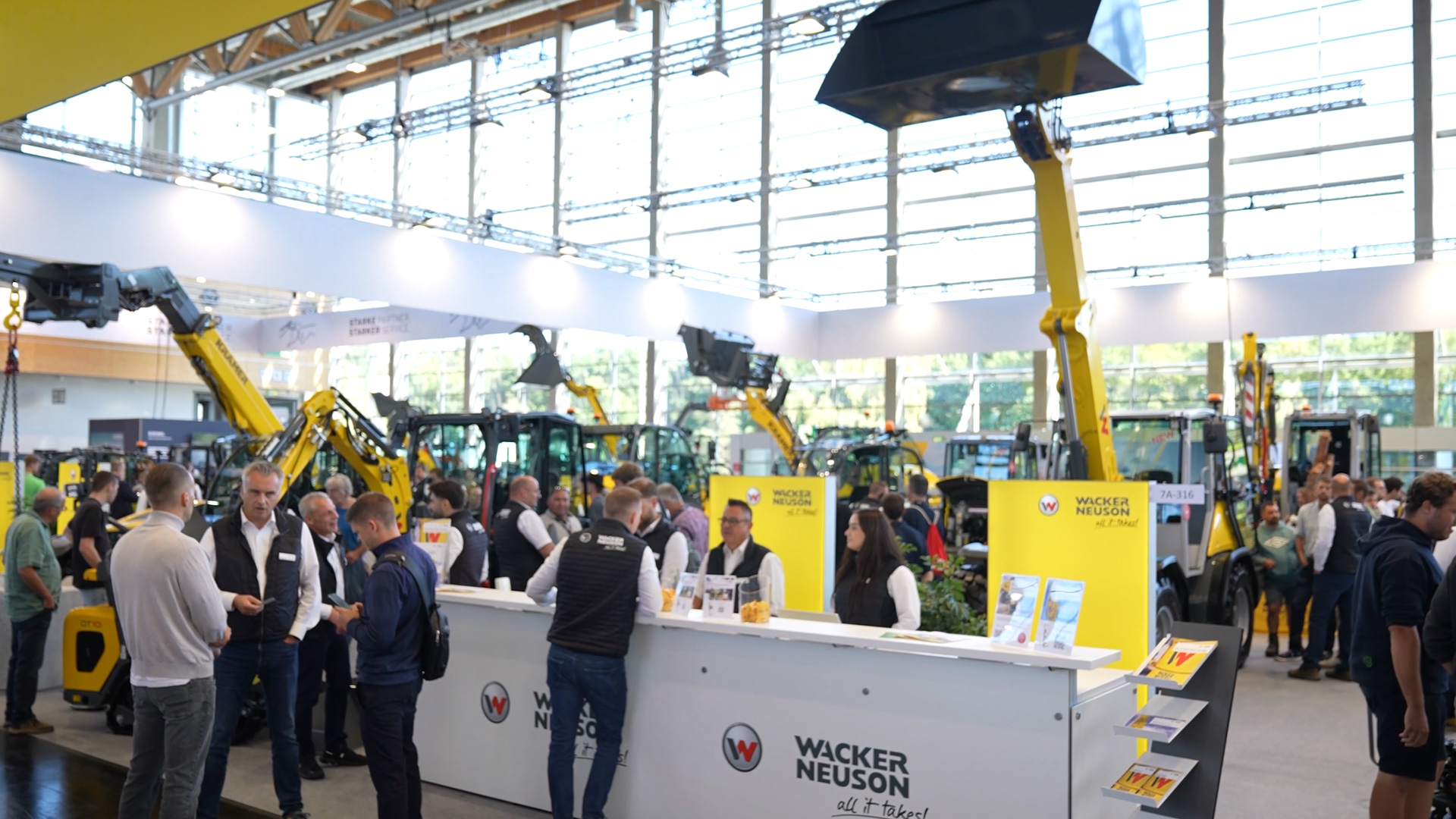 Wacker Neuson Baumaschinen für Garten- und Landschaftsbau