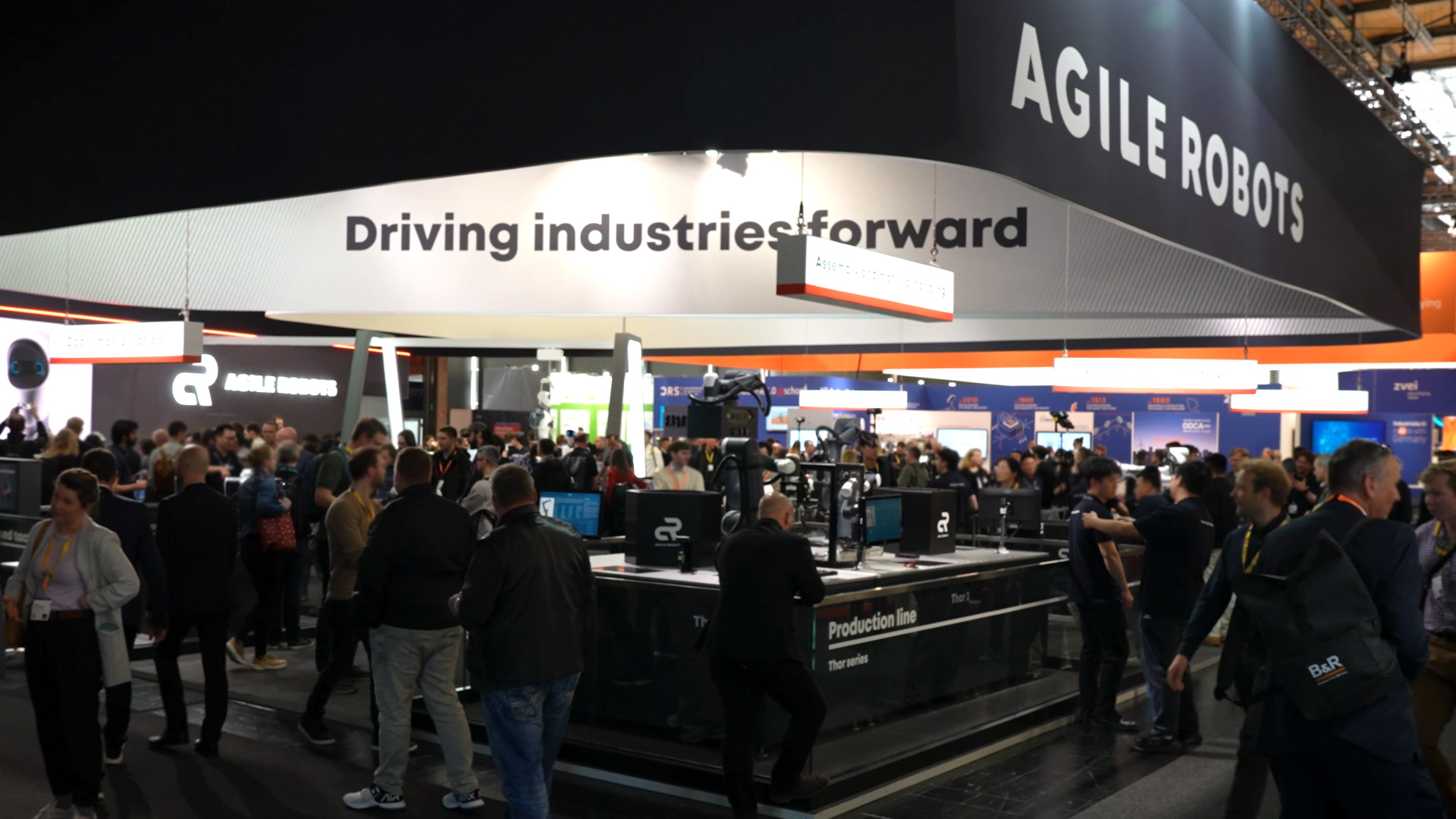 Agile Robots Robotiklösungen auf der Hannover Messe