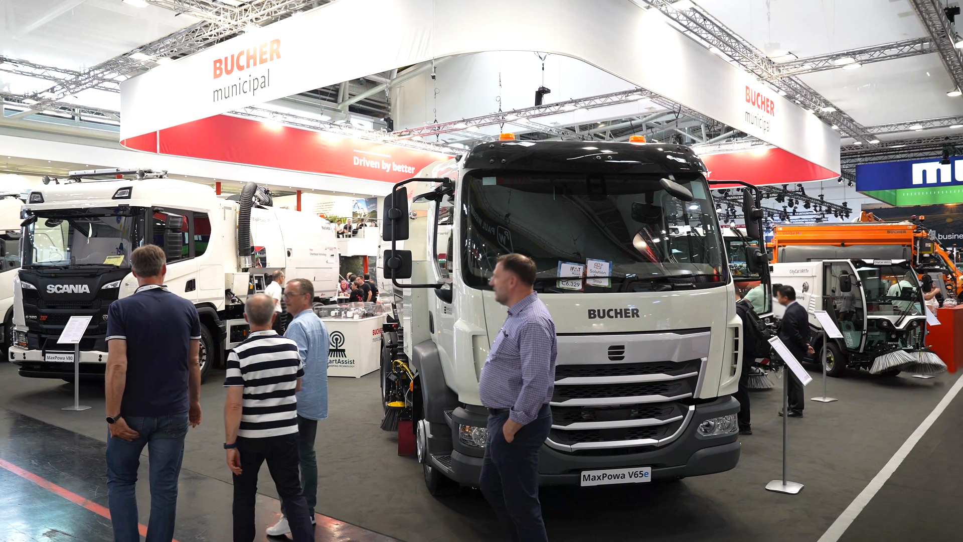 Bucher Municipal zeigt Neuheiten auf der Ifat Munich