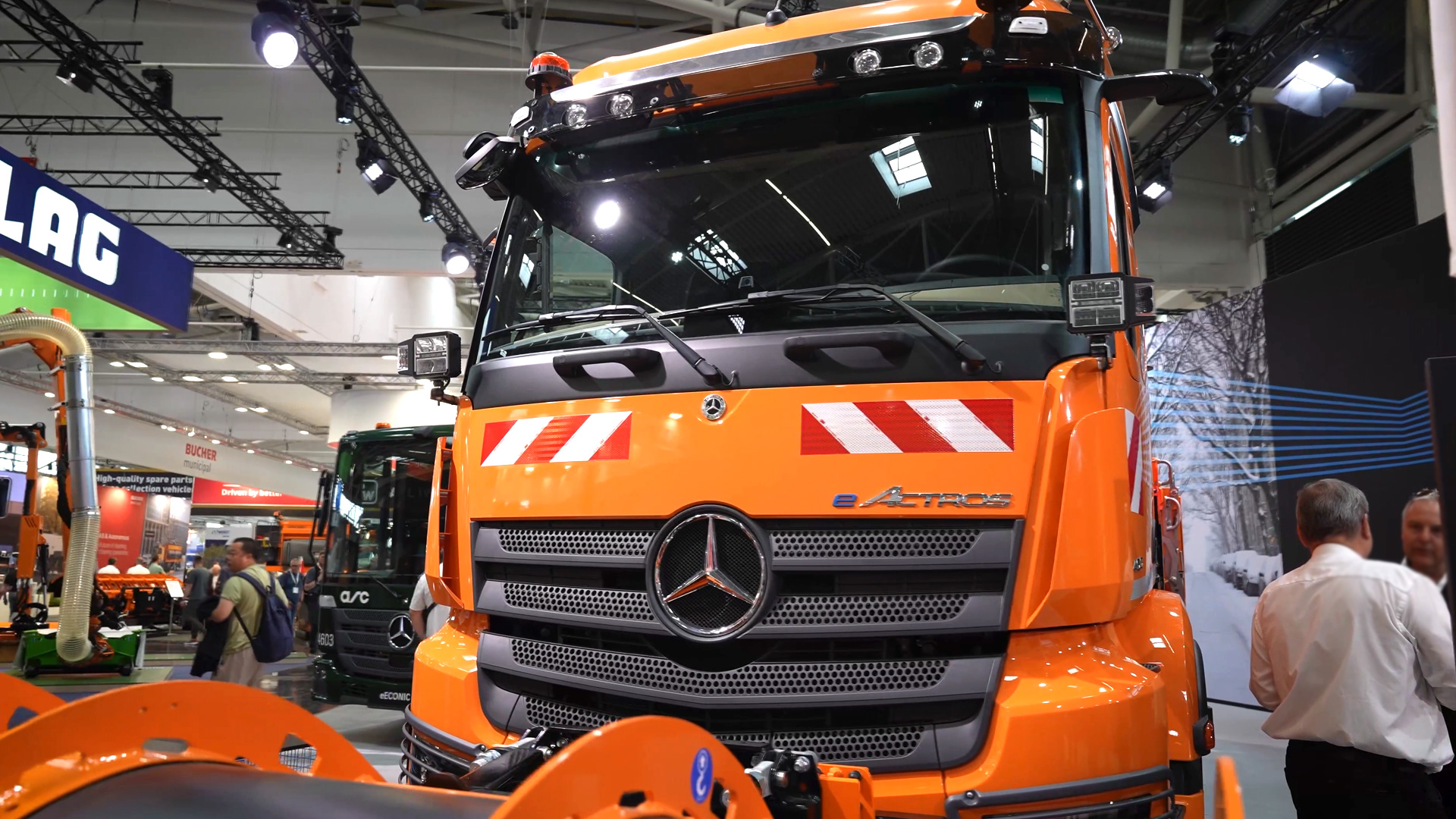 Daimler Truck Fahrzeug Lösungen auf der Ifat Munich