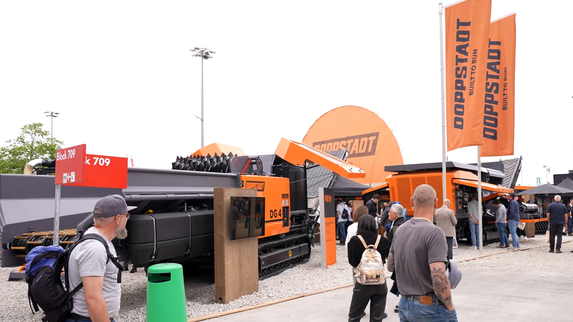 Doppstadt Recycling auf der Ifat München