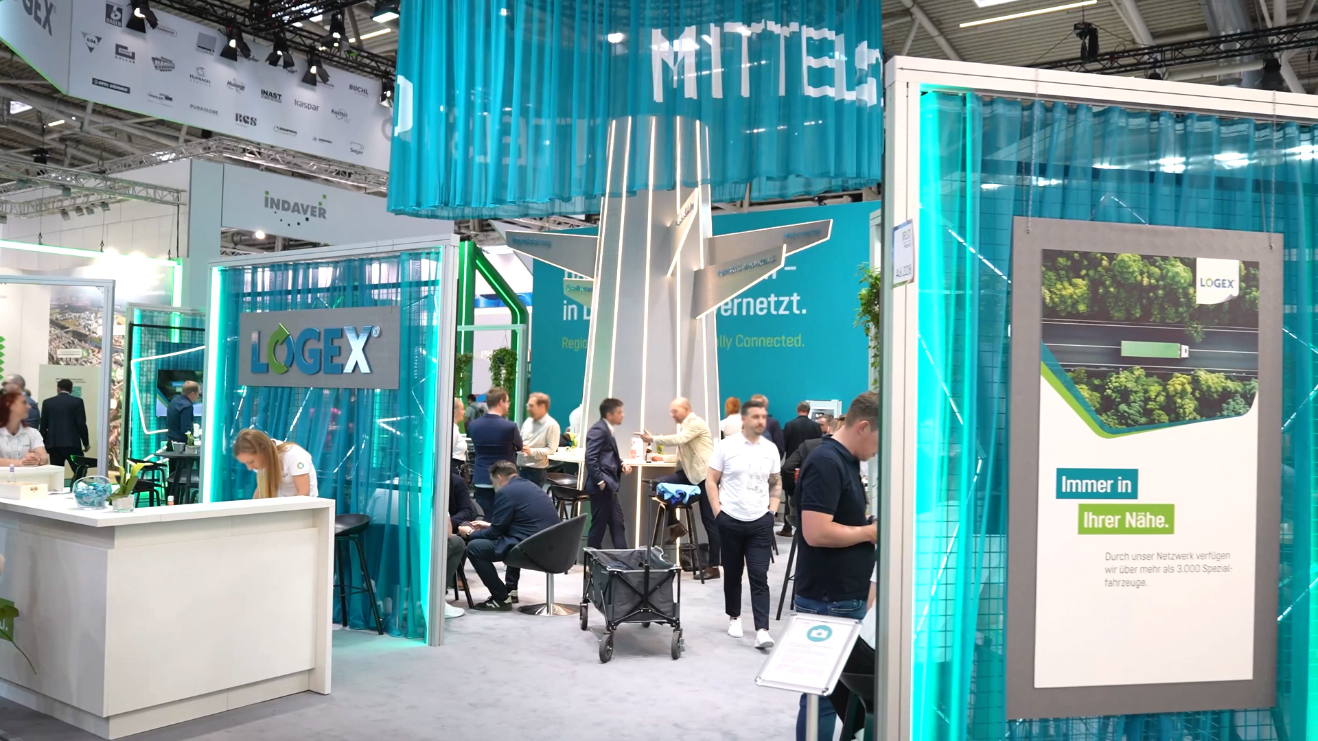 Logex Abfallentsorgung und Recycling auf der Ifat Munich