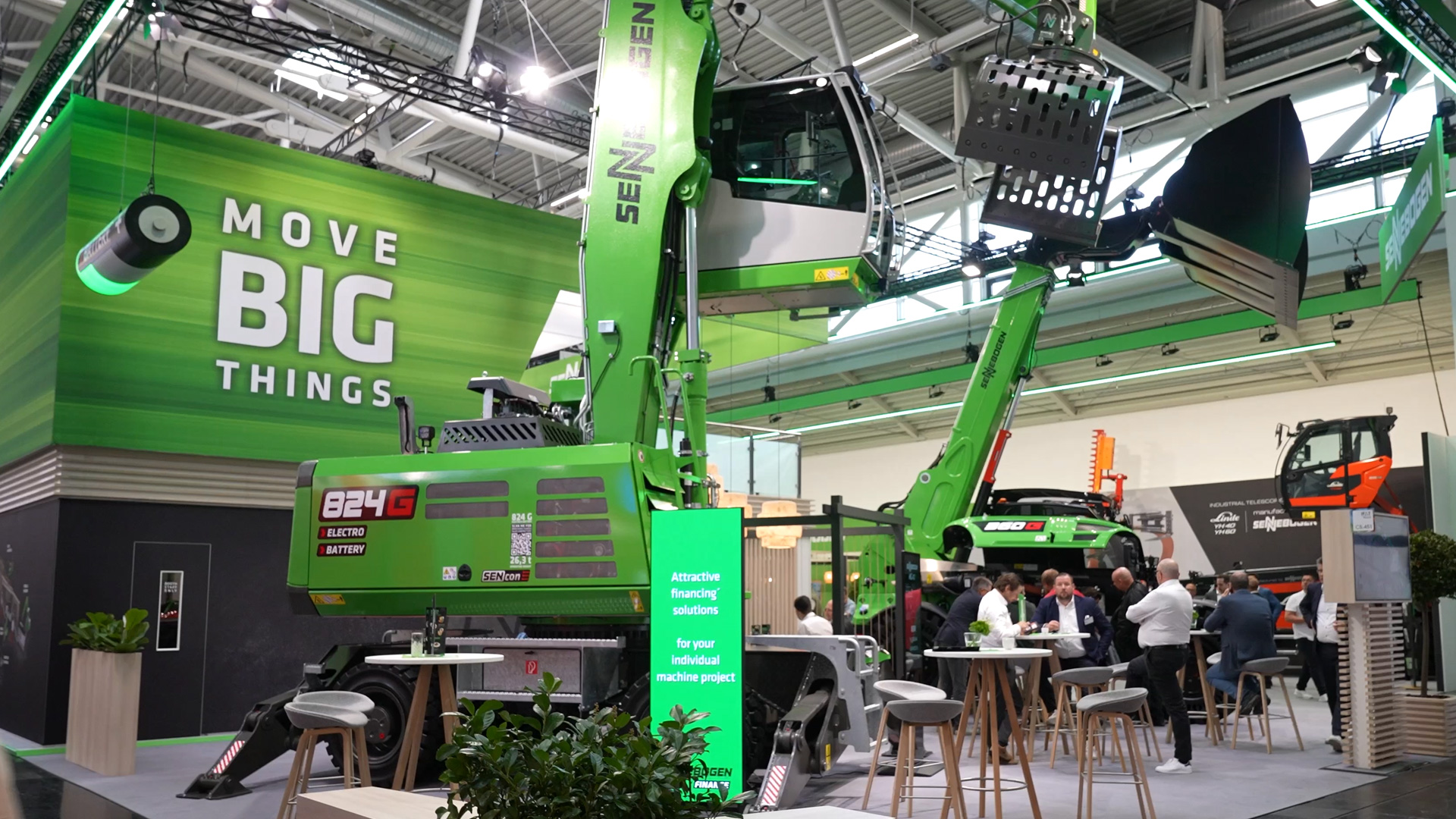 Sennebogen 824 G Akkubagger setzt auf modulare Batteriekonzepte