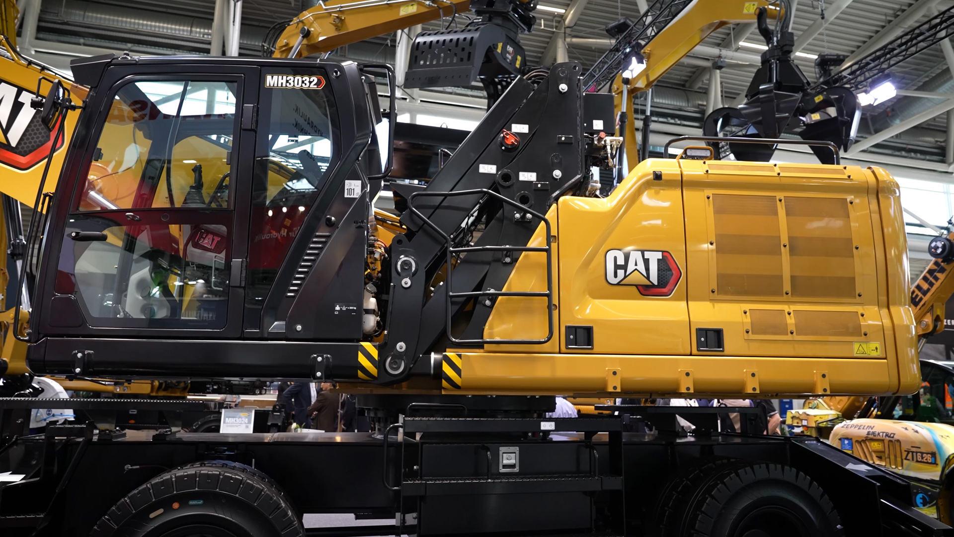 Zeppelin CAT auf der Ifat Munich