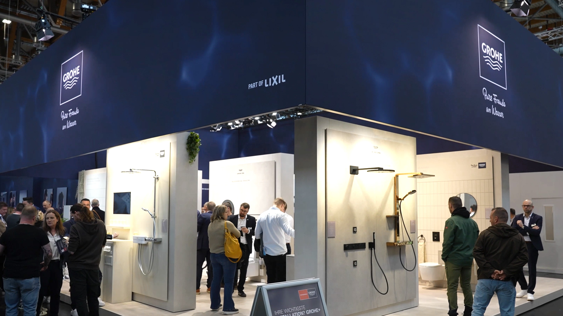 Grohe Neuheiten auf der IFH Intherm Nürnberg