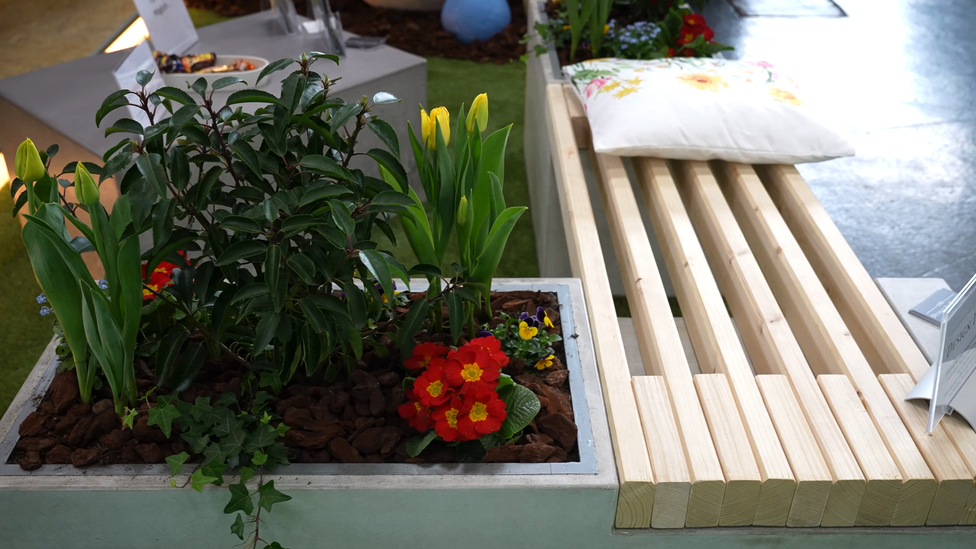 Individuelle Moebel und architektonische Elemente aus Beton