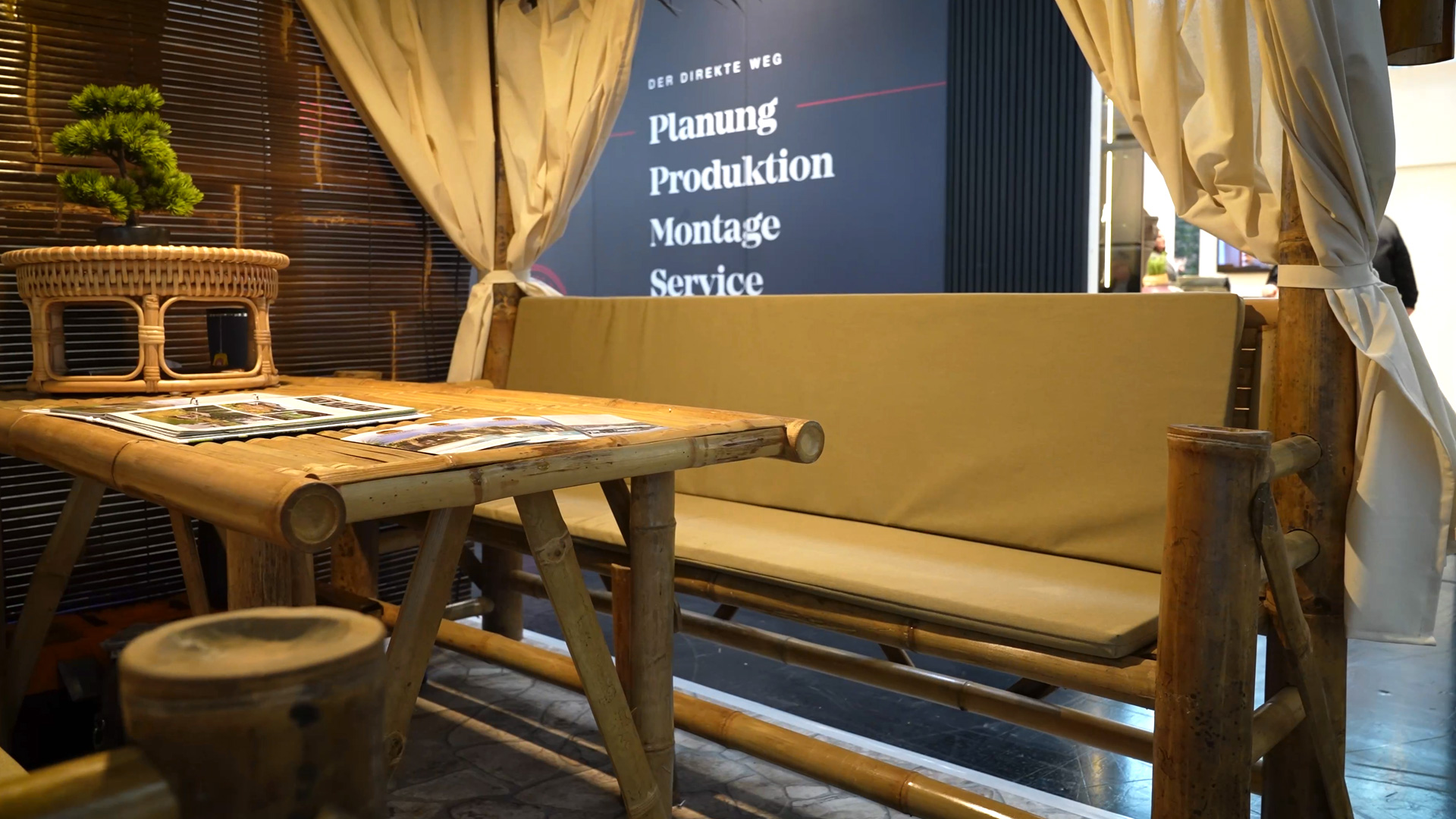 Sitzgruppe Bambus Kombi Sala