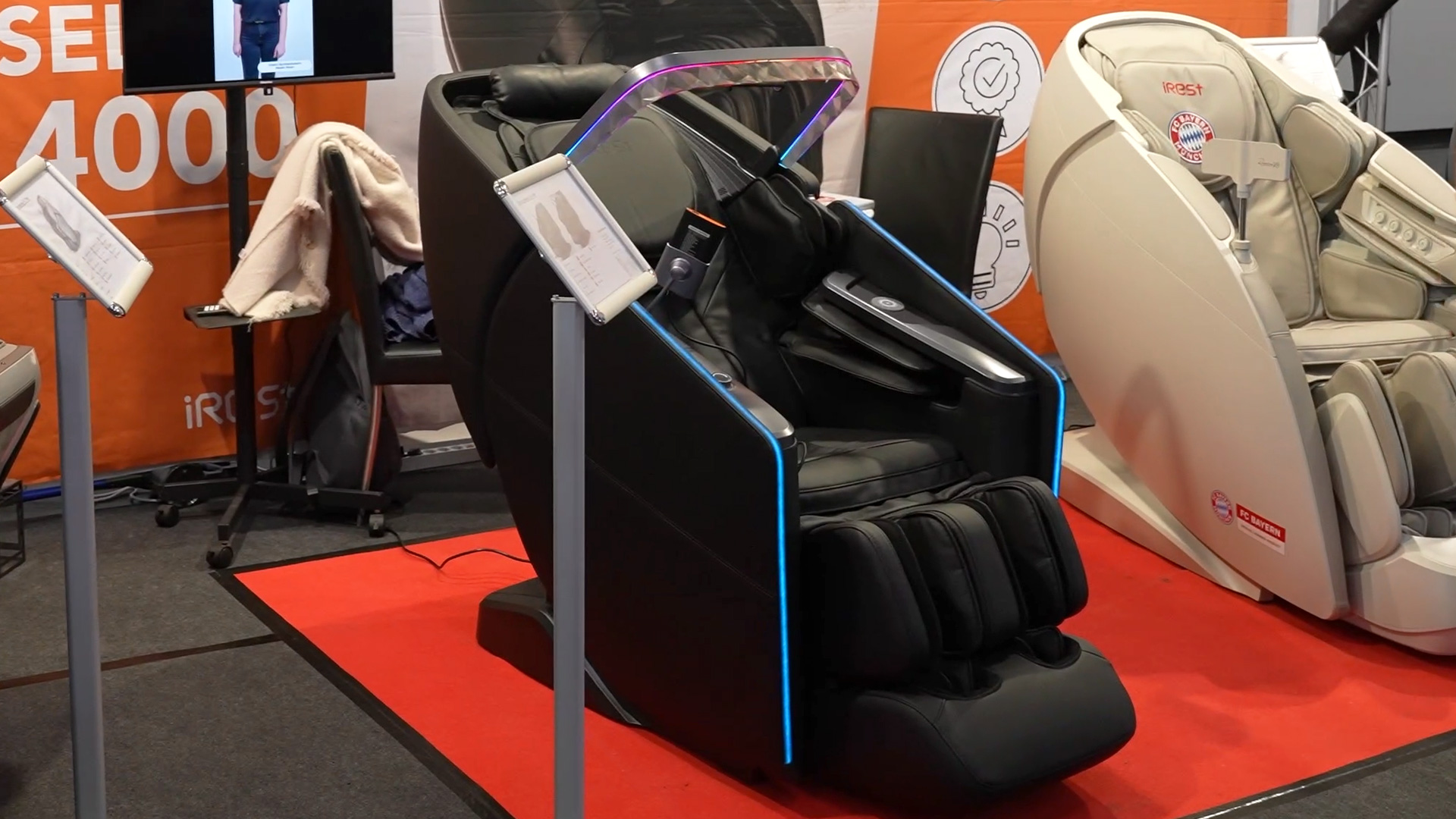 iRest LumiGalaxy Massagesessel mit multisensorischer Therapie