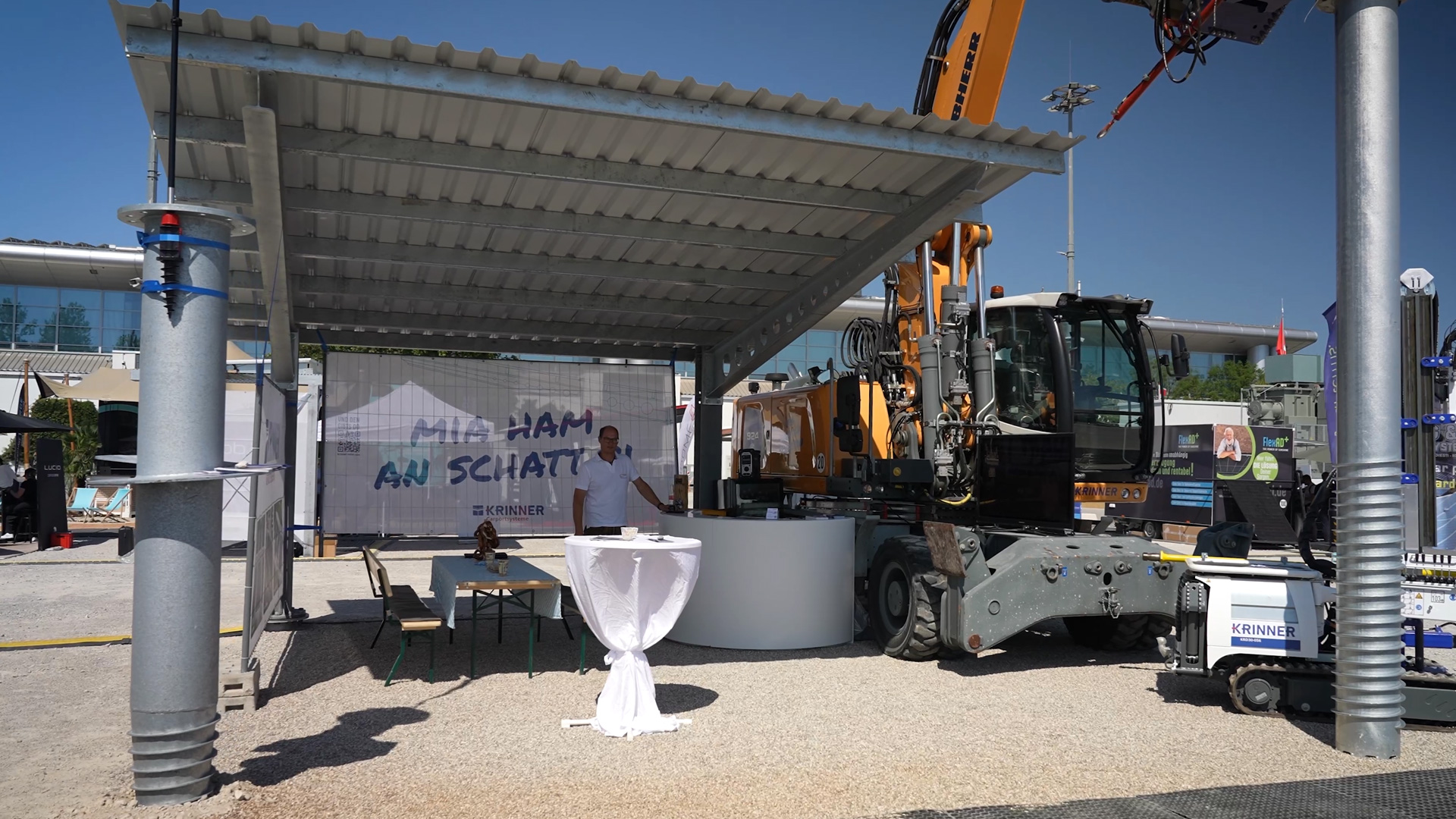 Krinner Solar Carports auf der Intersolar Europe