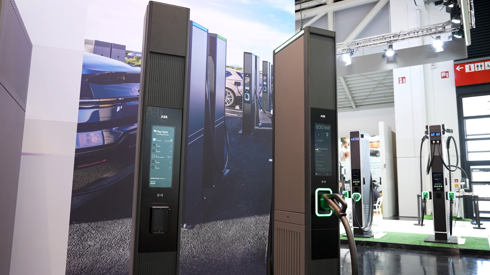 Ladeinfrastruktur für elektrische Flotten im Depot