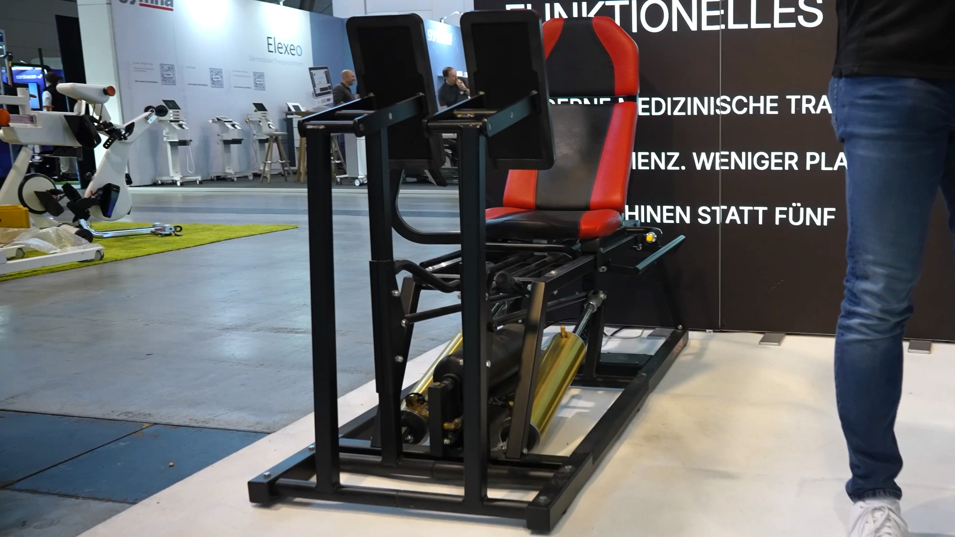 Beinpresse Einsatzfelder von Therapie bis Leistungssport