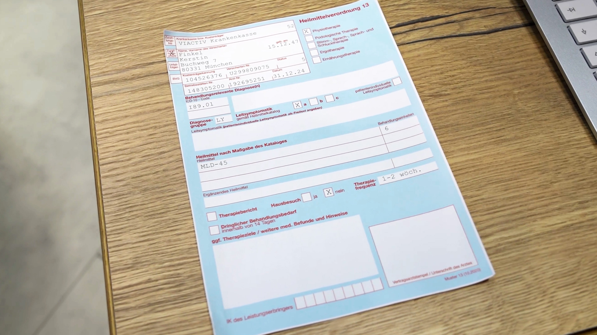 Rezepte scannen Software Digitalisierung Praxis