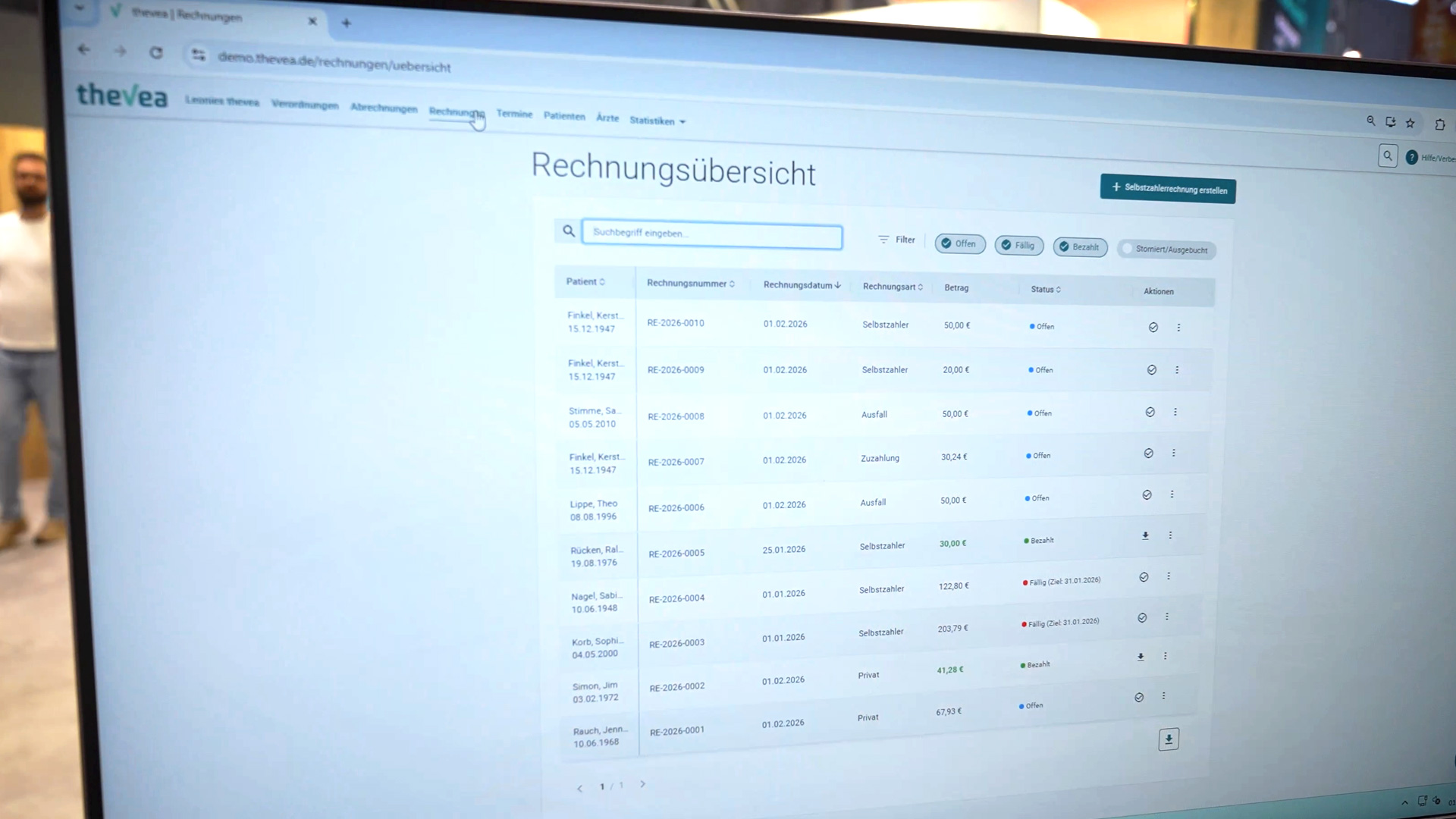 Software Abrechnung Therapiepraxis