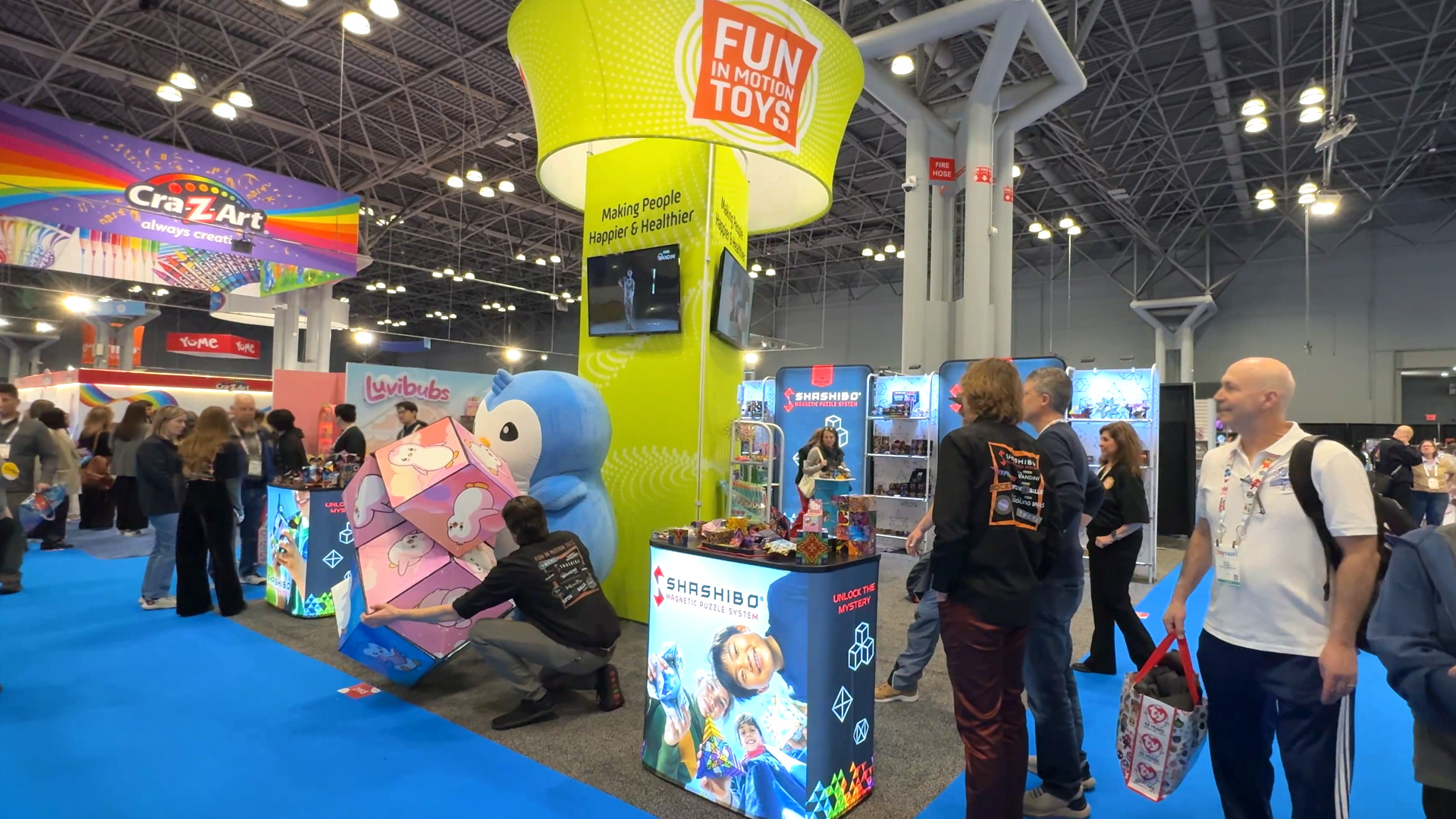 Fun in Motion Toys Shashibo Puzzle System Toy Fair