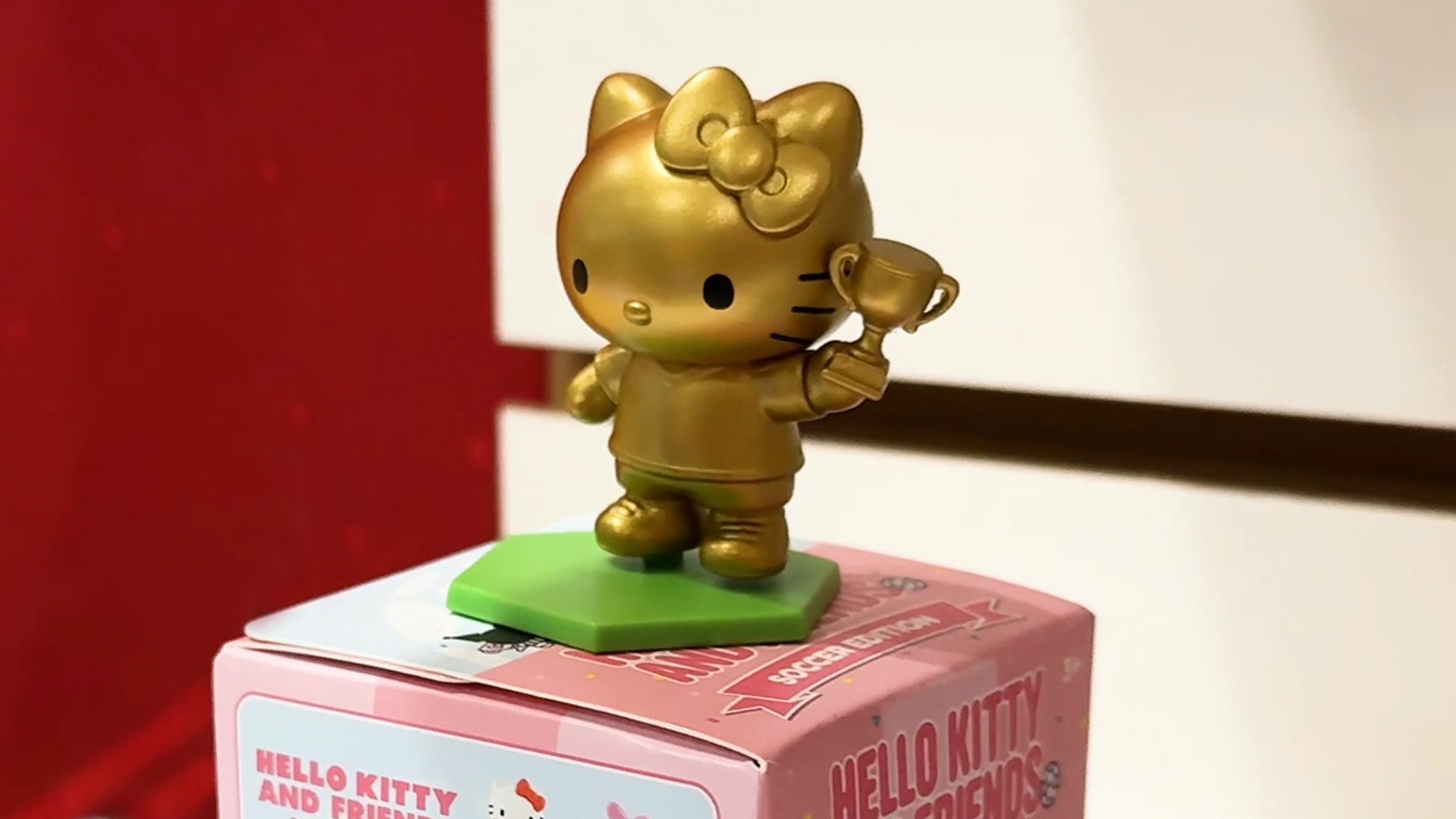 Goldene Hello Kitty als Chase Edition