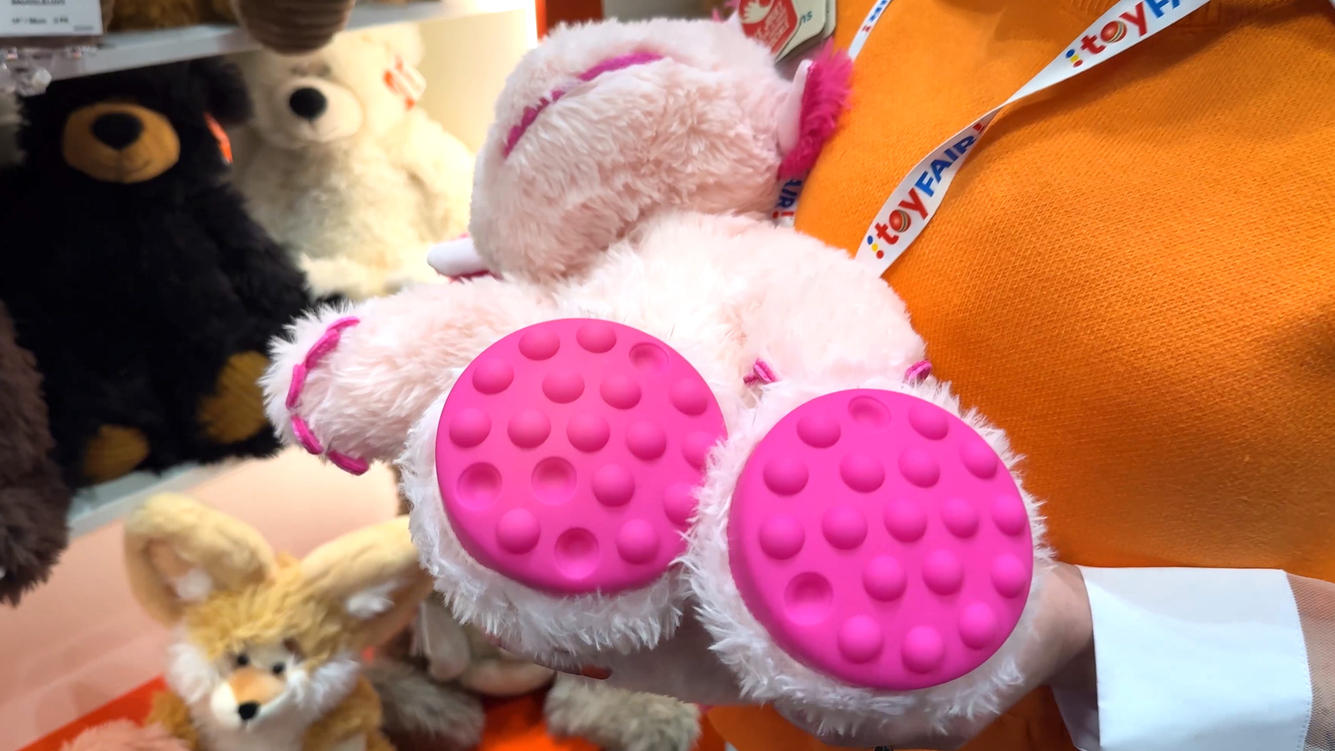 Poppykins Axolotl mit Fidget Funktion