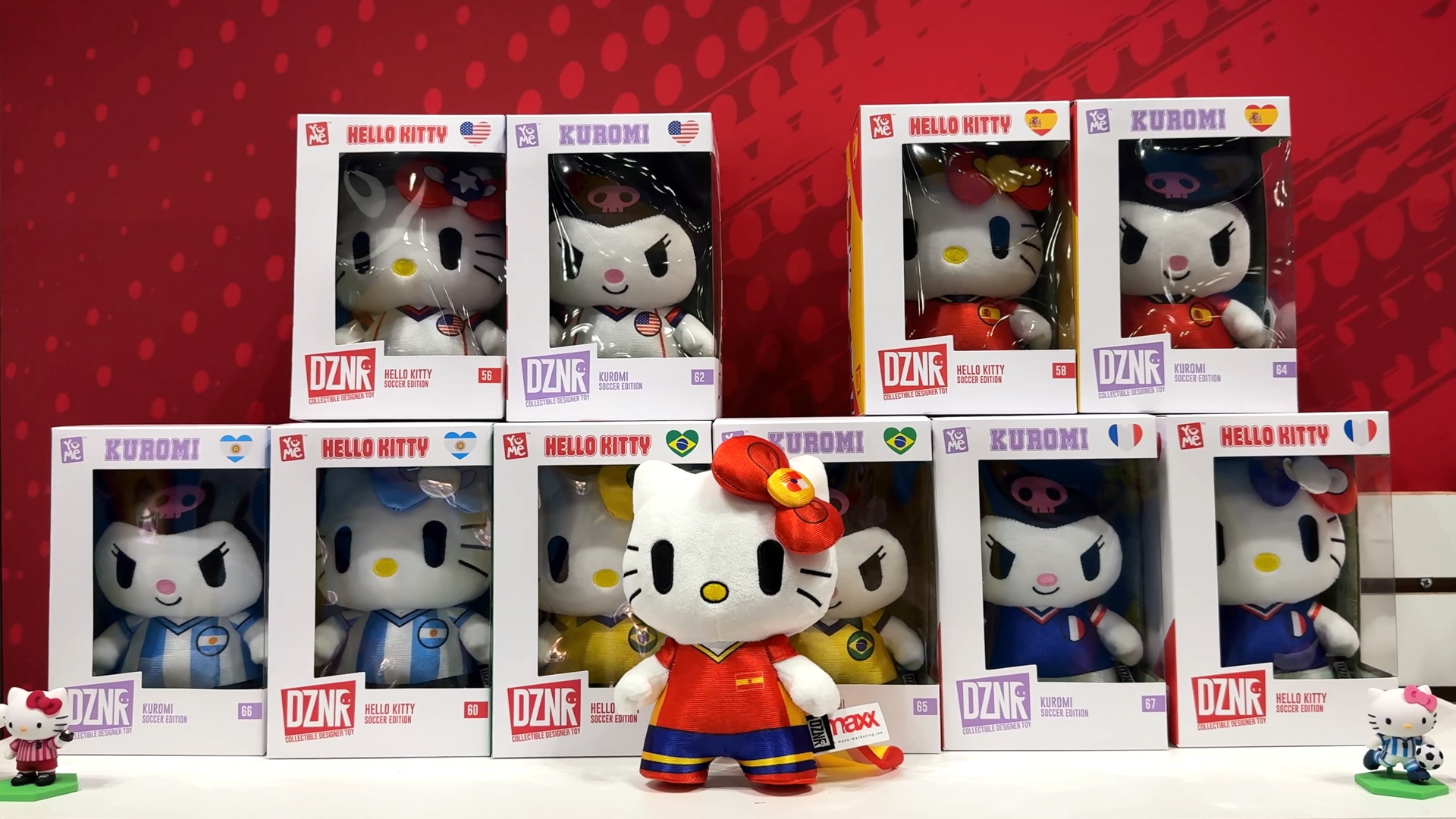 Yume Designer Plueschtiere Hello Kitty