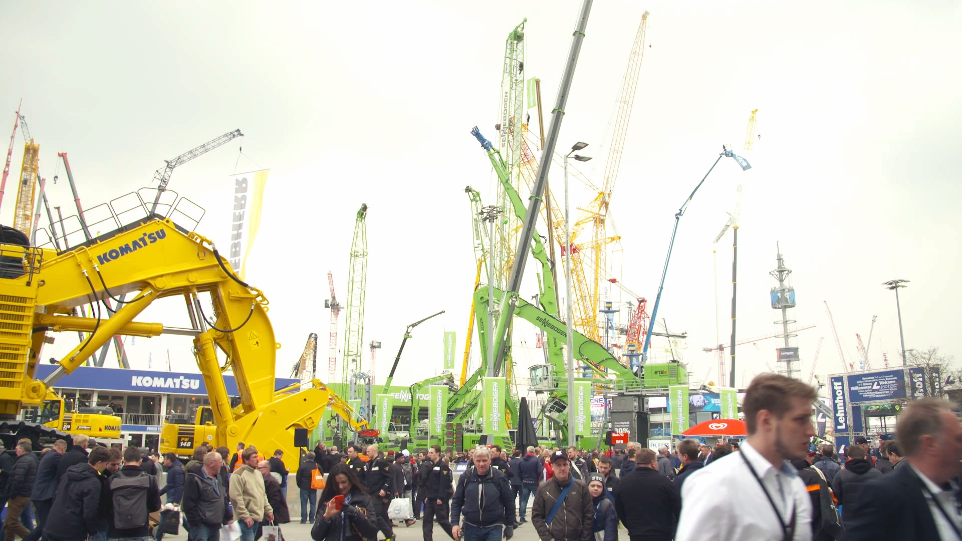 Bagger Krane Baumaschinen