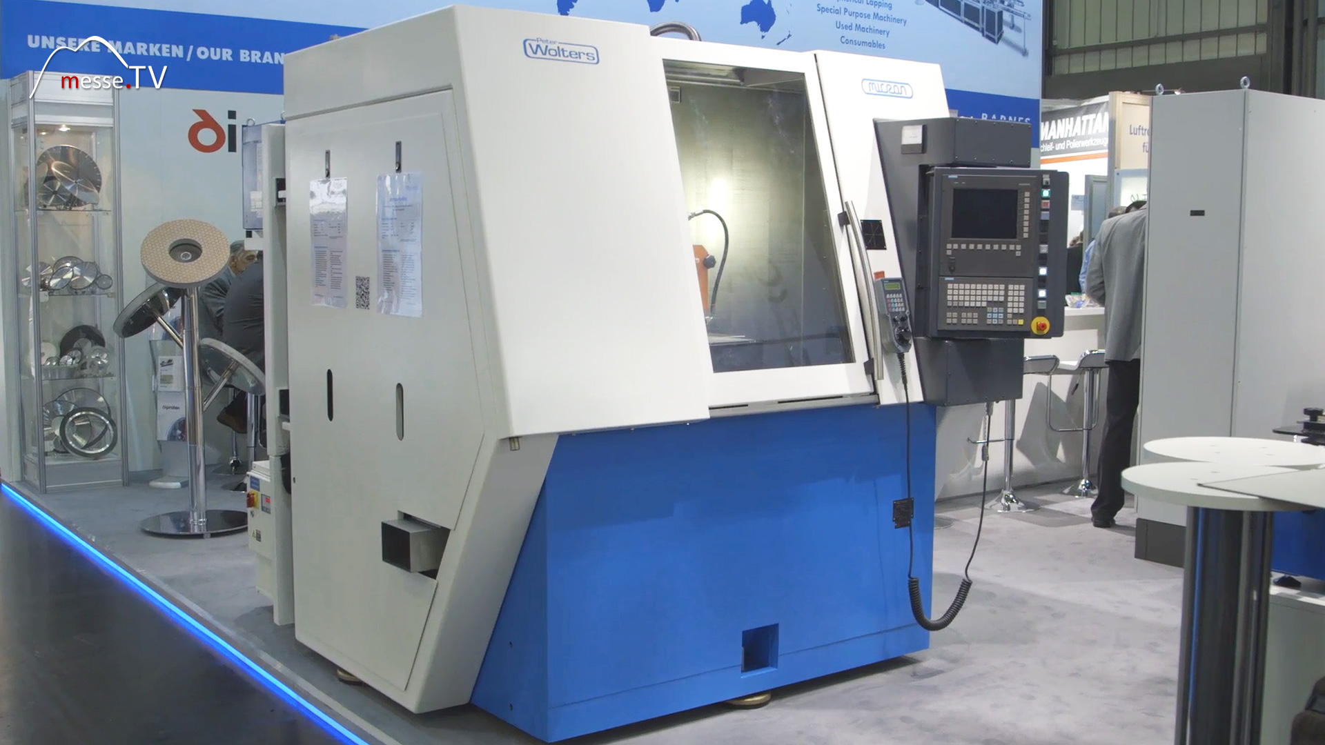 Lapmaster Wolters Micron fine grinding machine