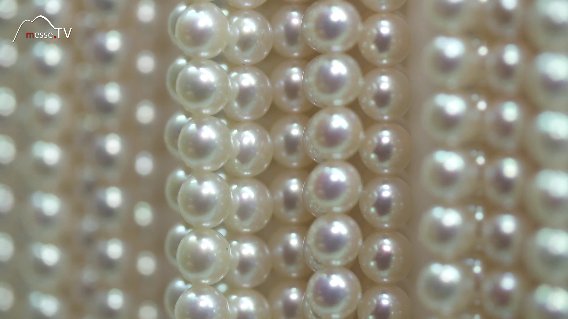 Schoeffel pearls strand white cream salmon colors