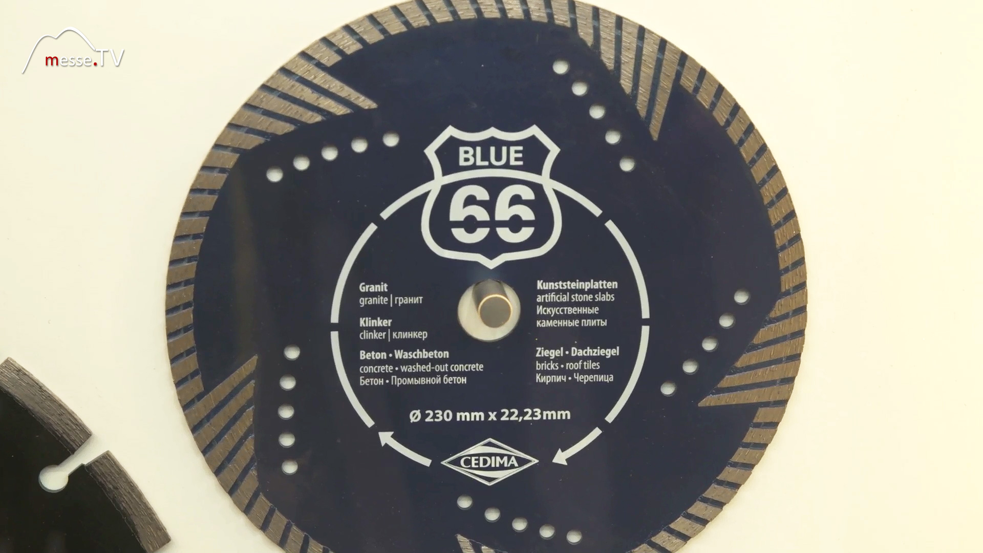 Cedima Diamond cutting disc Blue 66