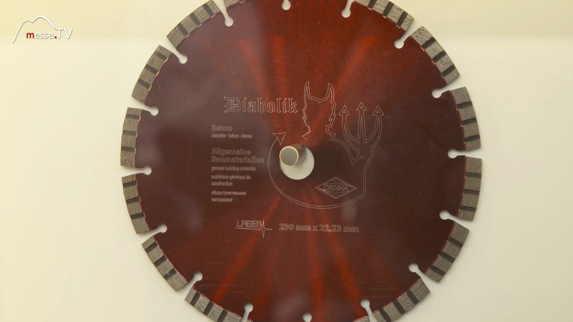 Cedima Diamond cutting disc Diabolik