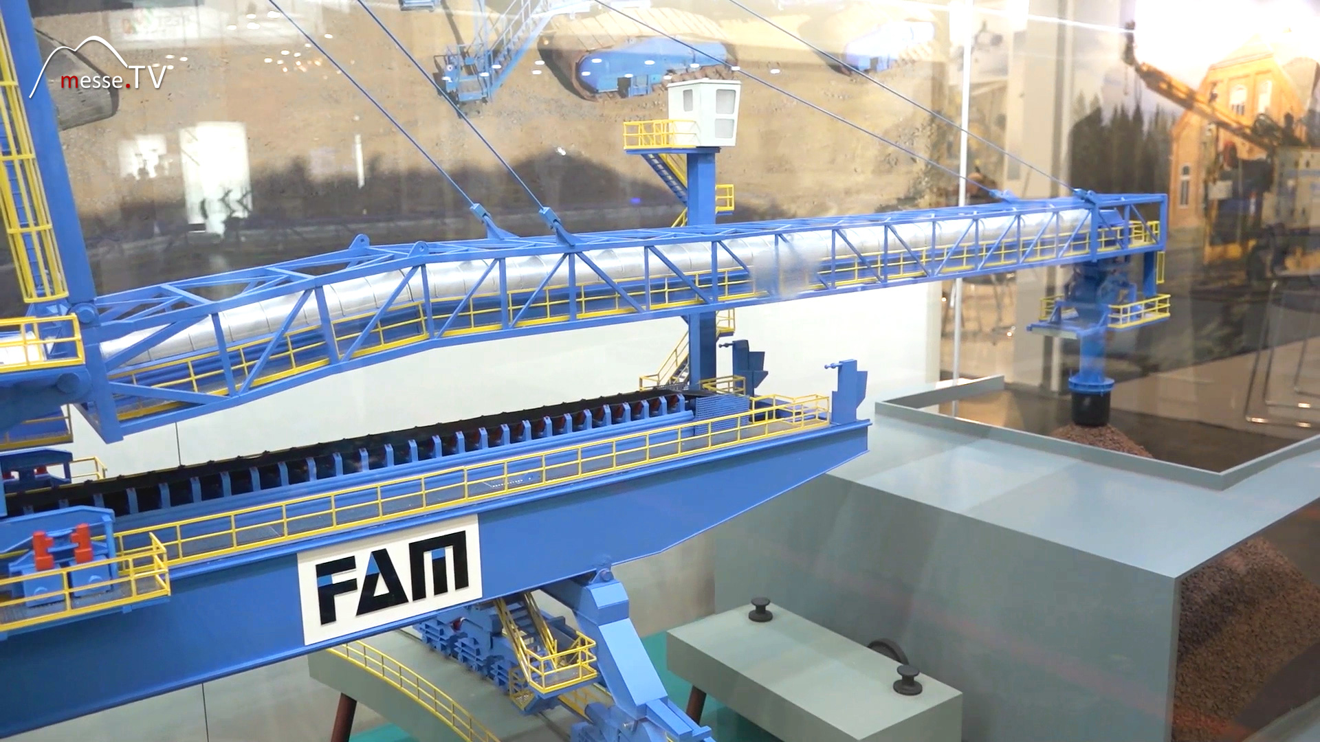 FAM model shiploader bauma trade fair munich
