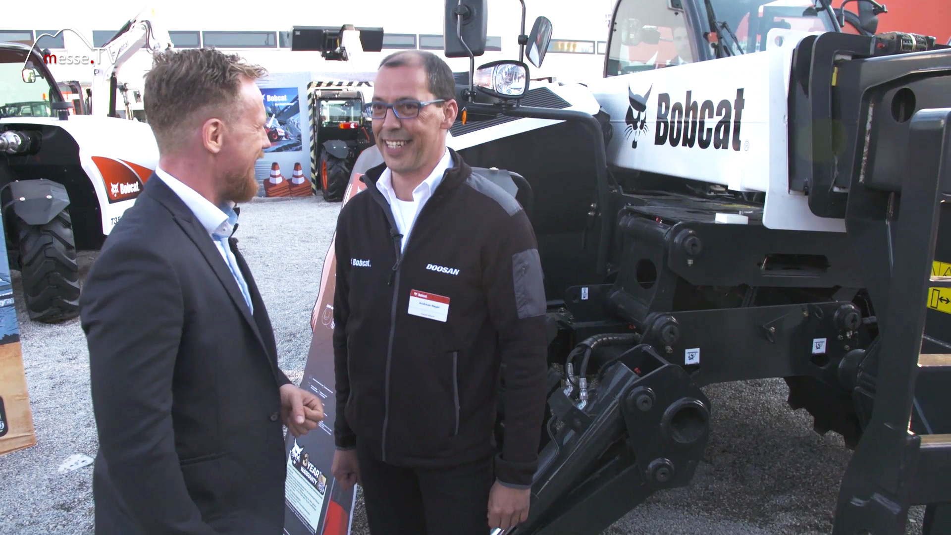 MesseTV Interview Andreas Nagel Bobcat bauma 2016