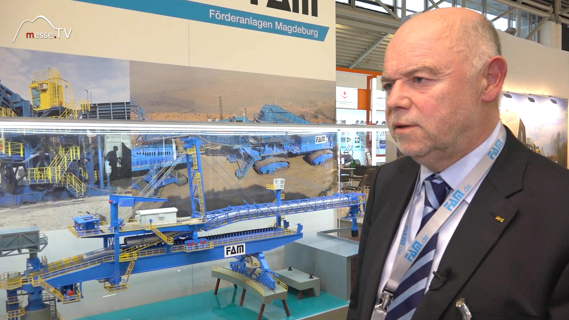 MesseTV Interview Ulrich Schneider Director Sales and Marketing FAM bauma