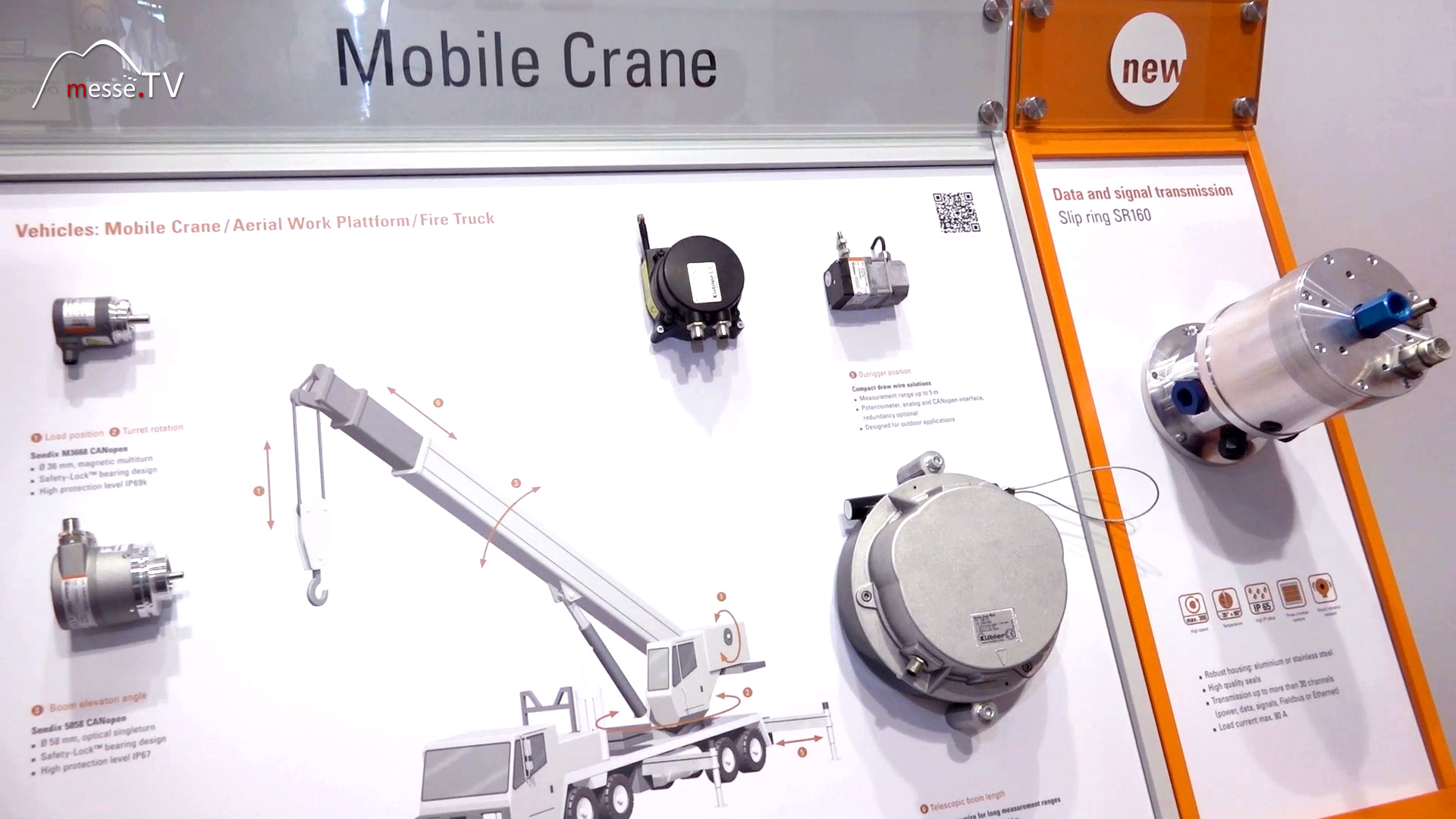 Mobile Automation Example Mobile Crane Kuebler bauma Fair Munich