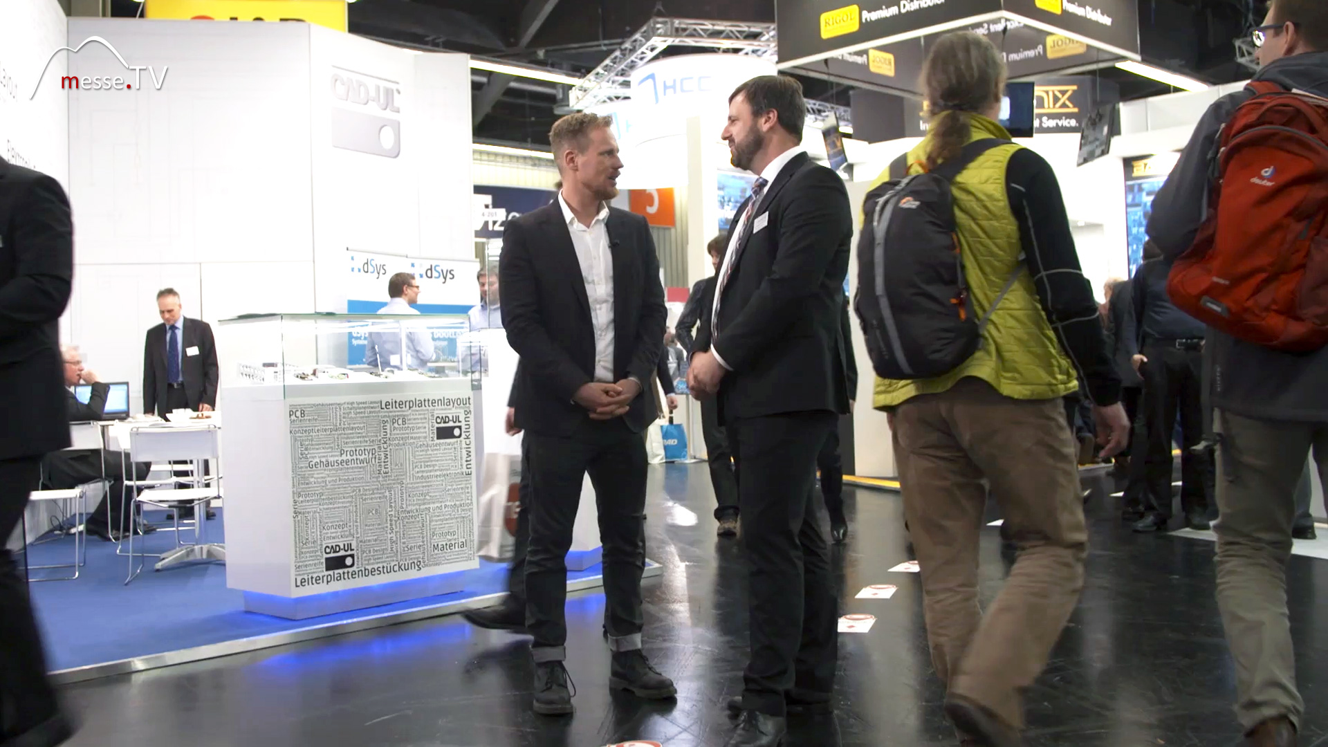 MesseTV reporting embedded world Nuremberg